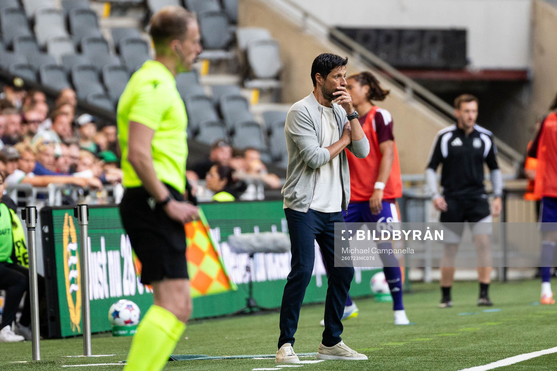 Anderlecht coach Vitor Bruno