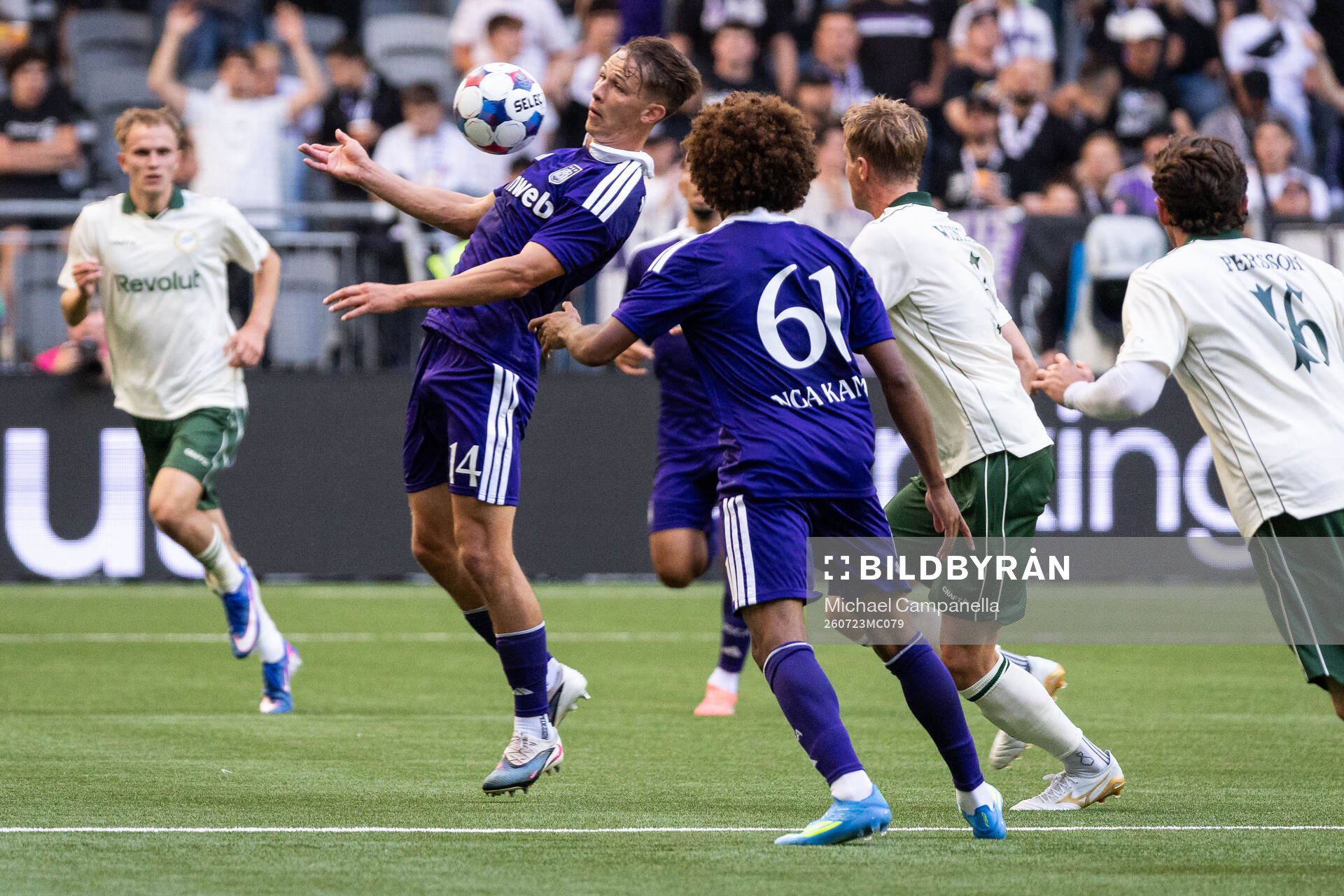 Danylo Sikan of Anderlecht
