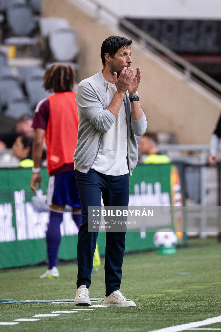 Anderlecht coach Vitor Bruno