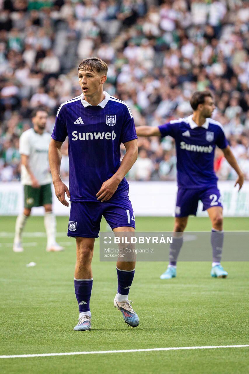 Danylo Sikan of Anderlecht