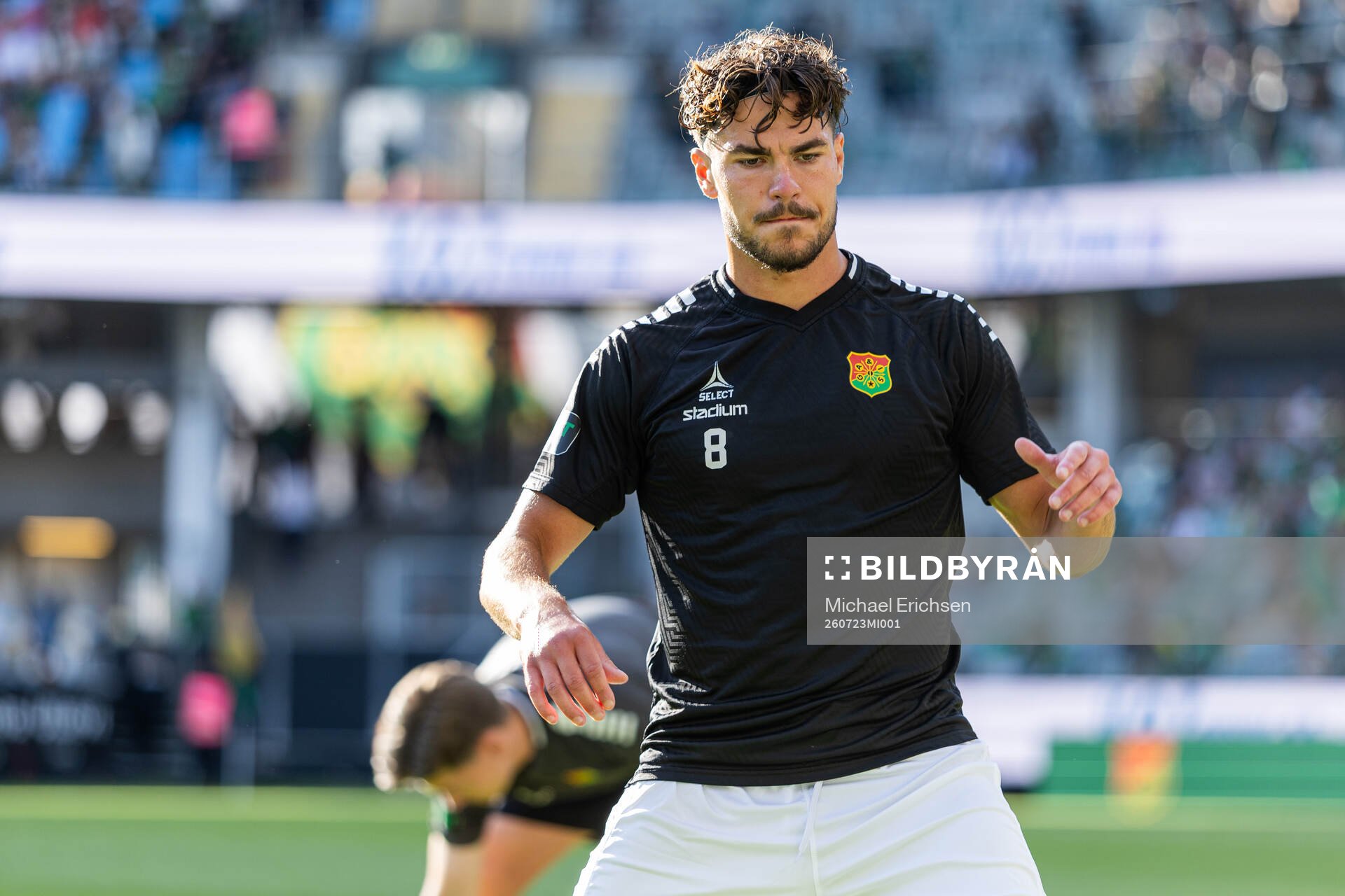 William Milovanovic of GAIS ahed of the UEFA Conference