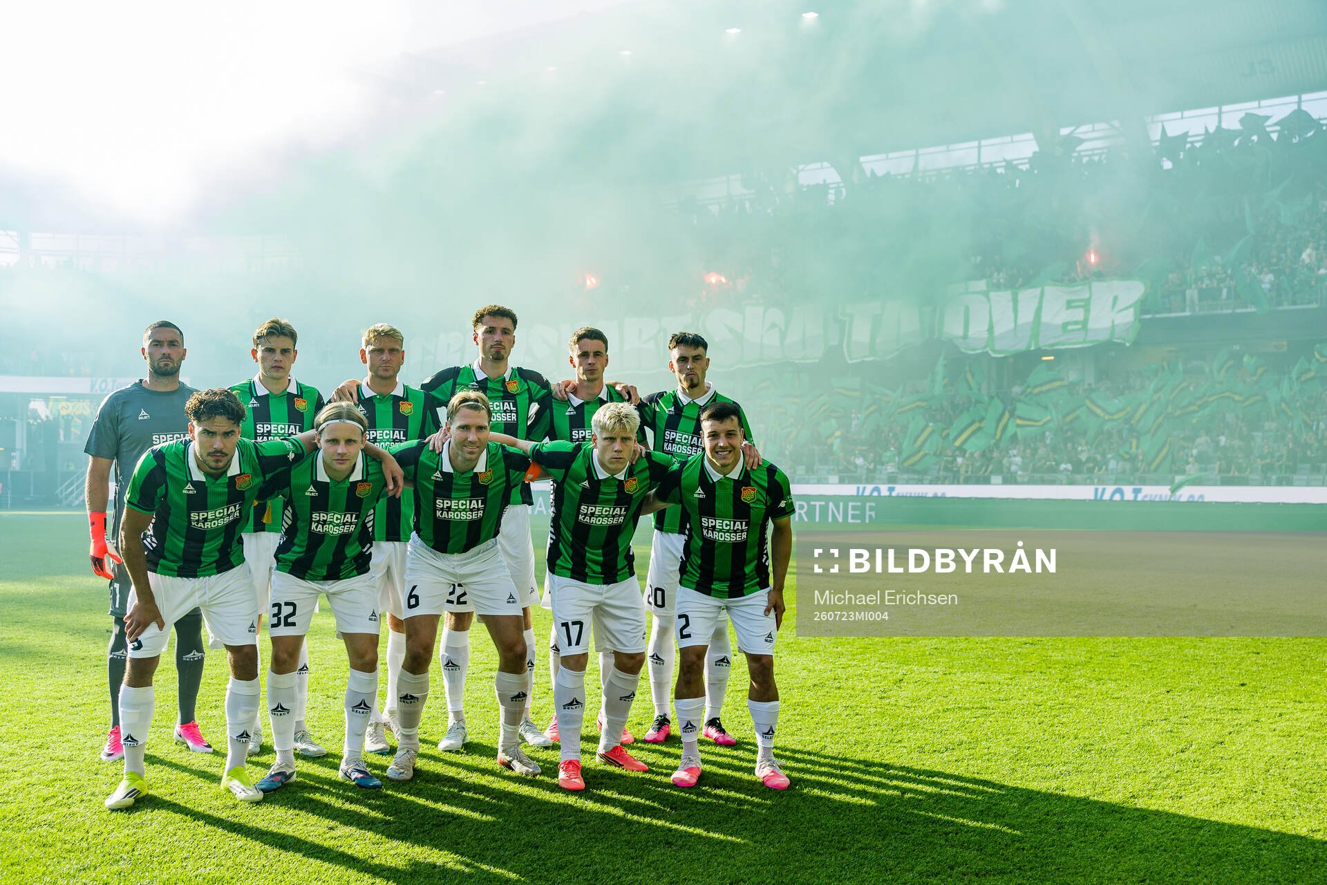 Starting eleven of GAIS