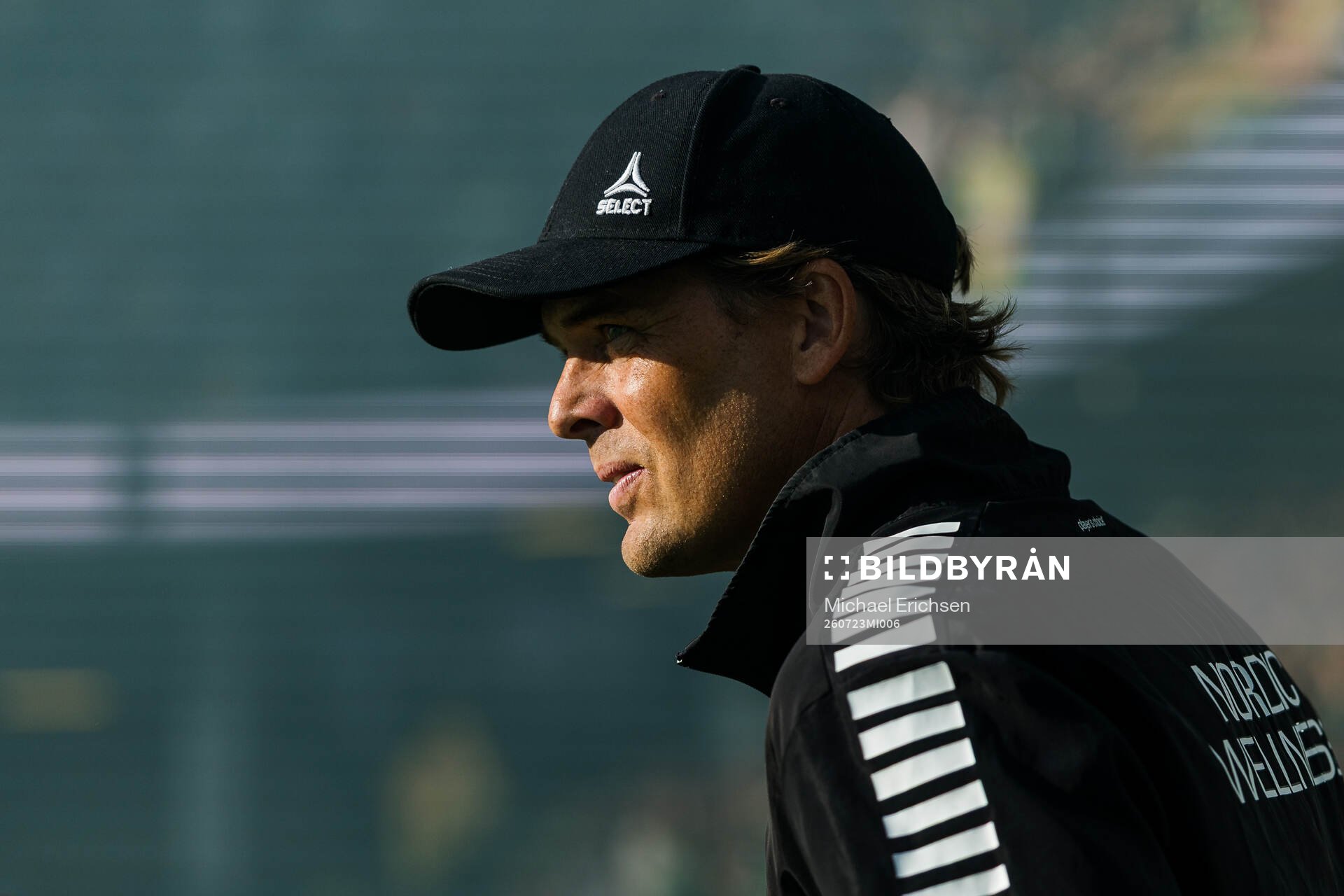 Coach Fredrik Holmberg of GAIS