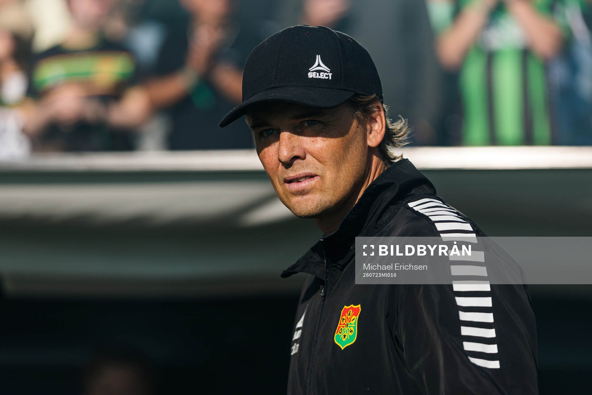 Coach Fredrik Holmberg of GAIS