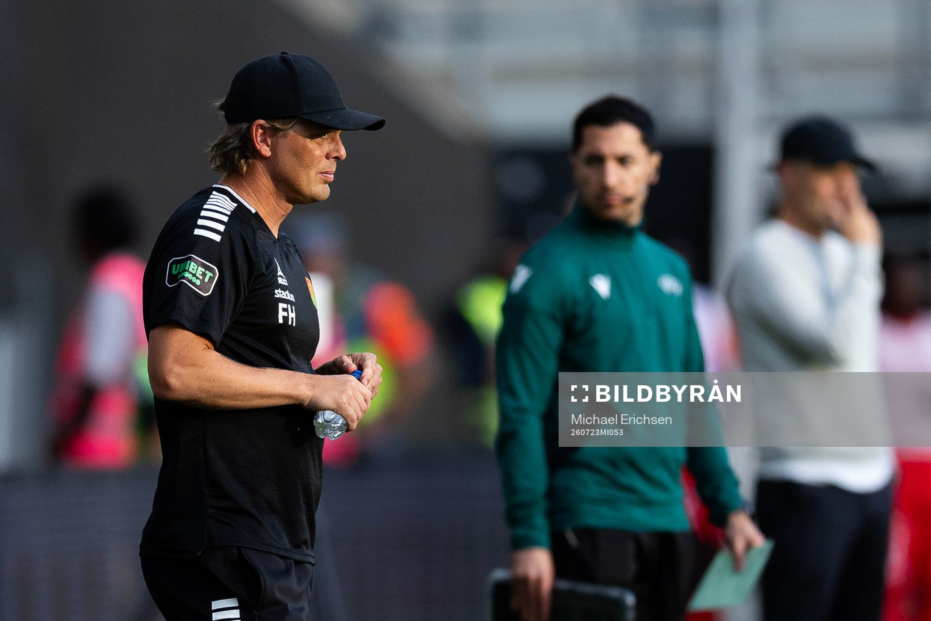 Coach Fredrik Holmberg of GAIS