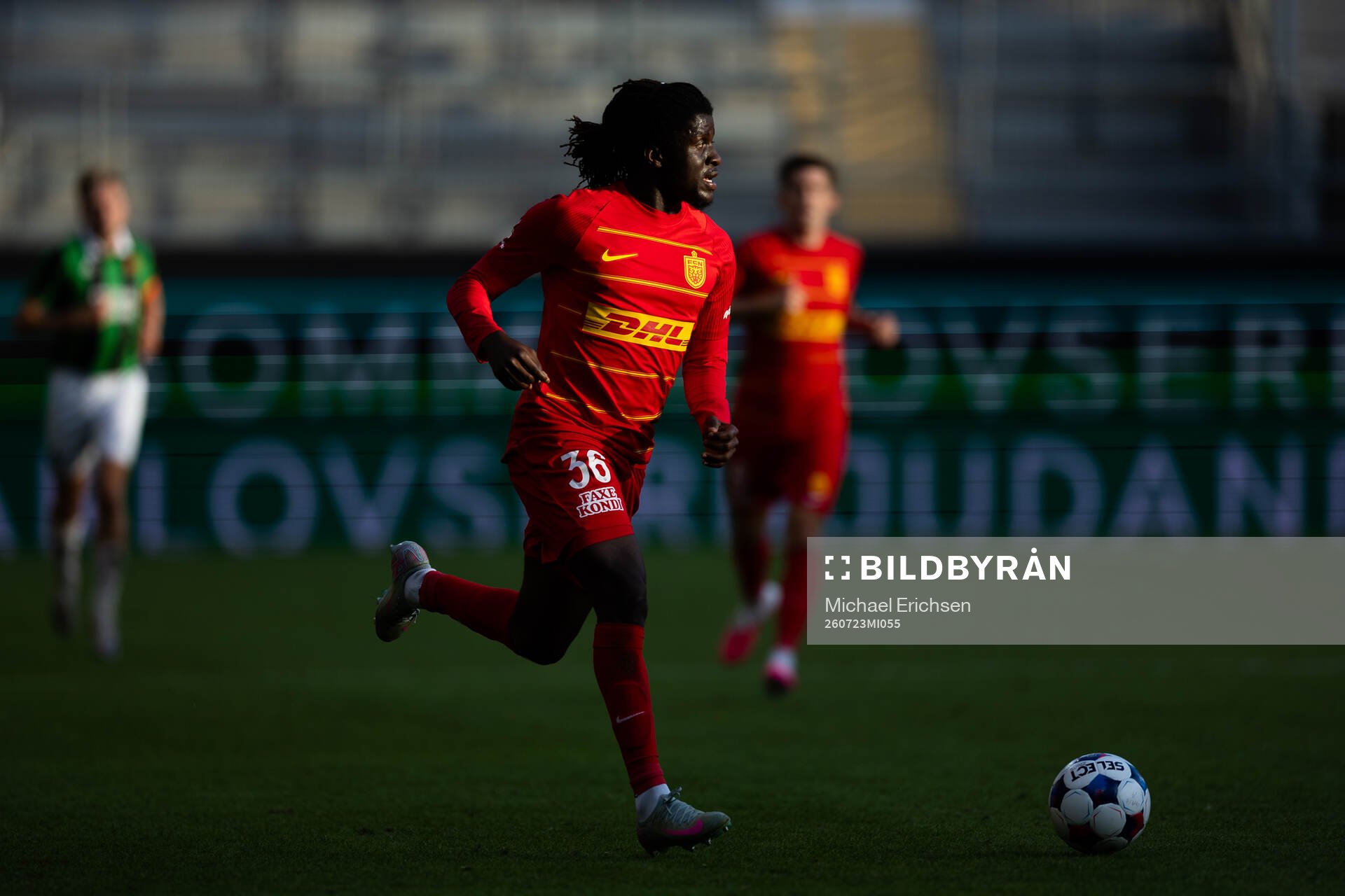 Caleb Yirenkyi of FC Nordsjälland