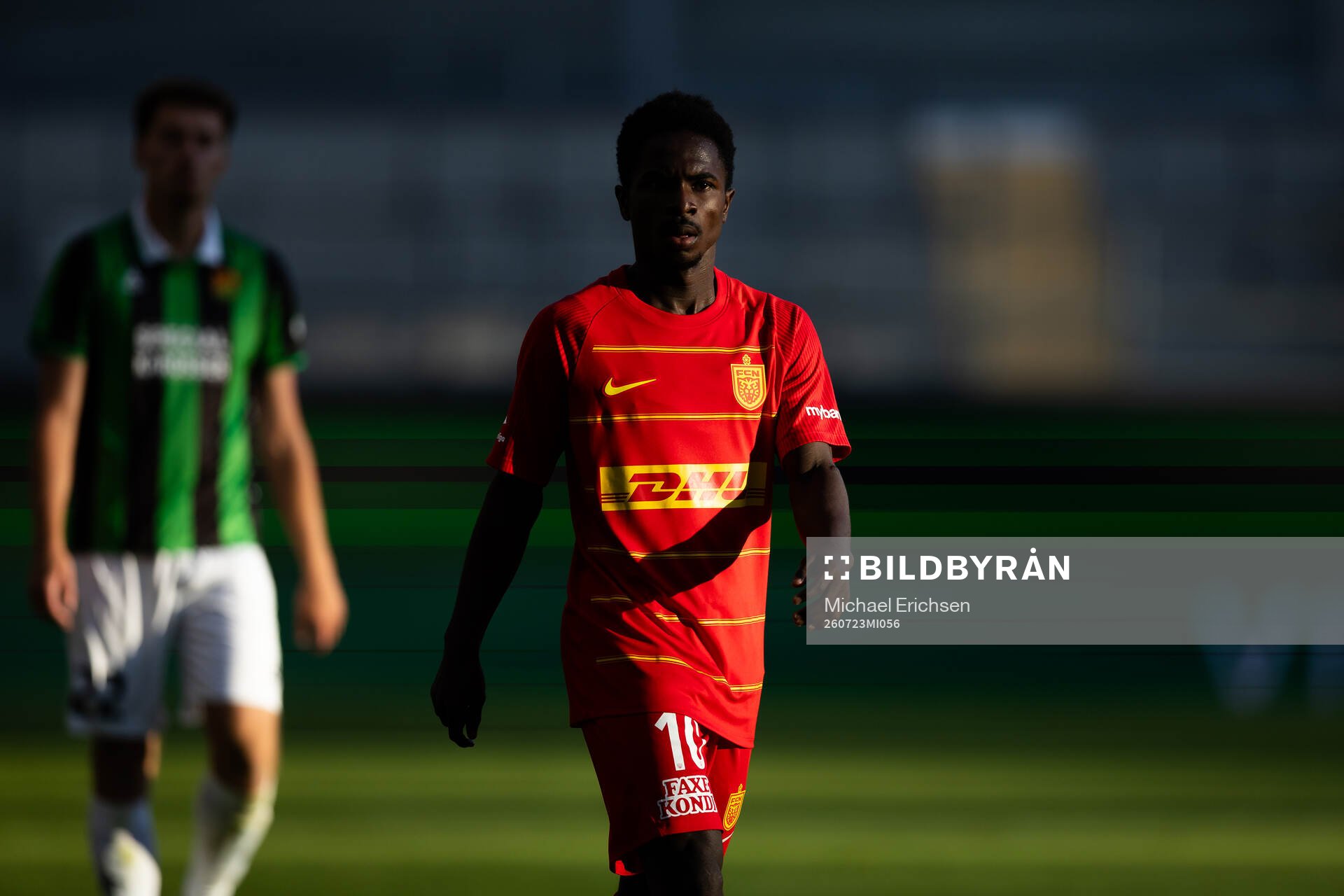 Prince Amoako of FC Nordsjälland