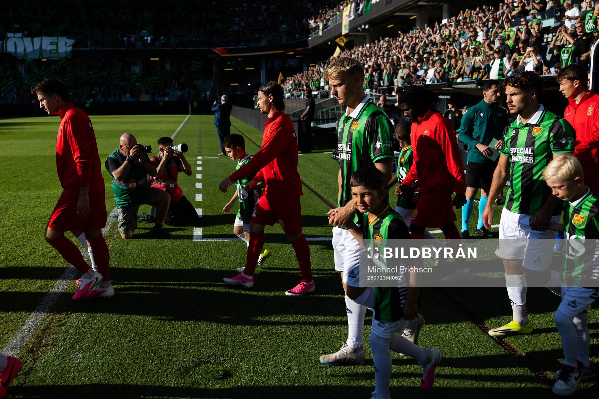 Joackim Fagerjord and William Milovanovic of GAIS