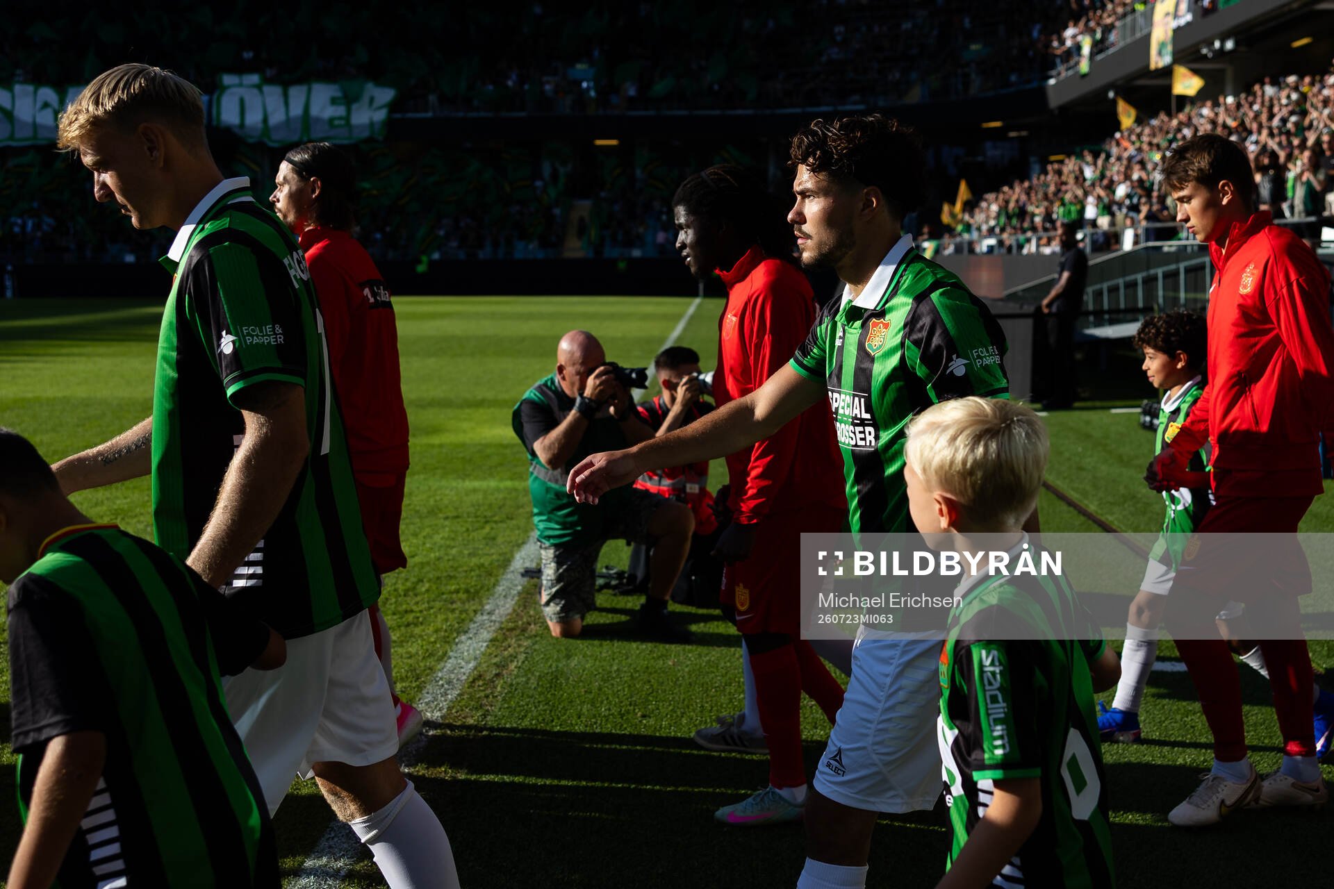 Joackim Fagerjord and William Milovanovic of GAIS