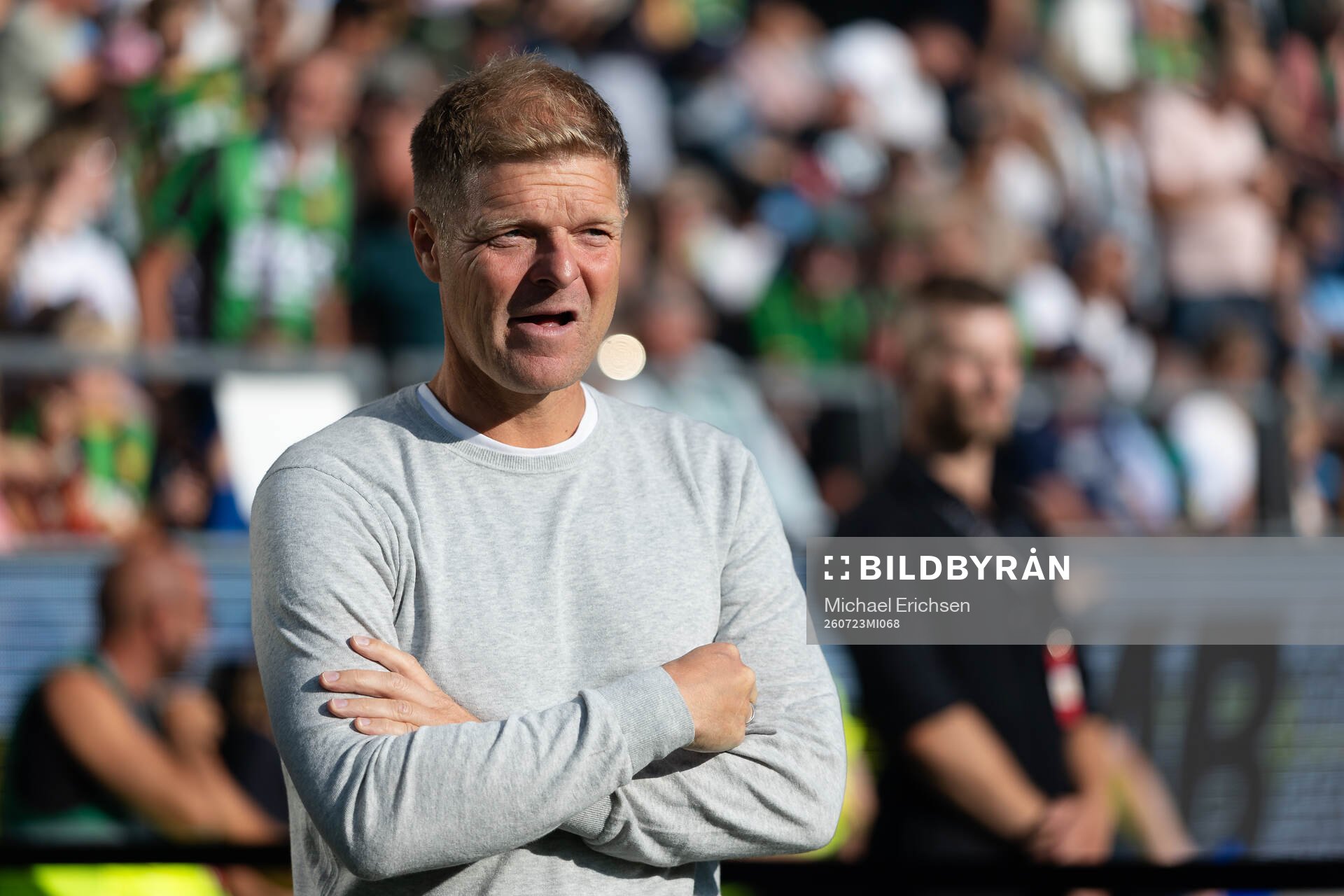 Head coach Jens Fønsskov Olsen of FC Nordsjälland