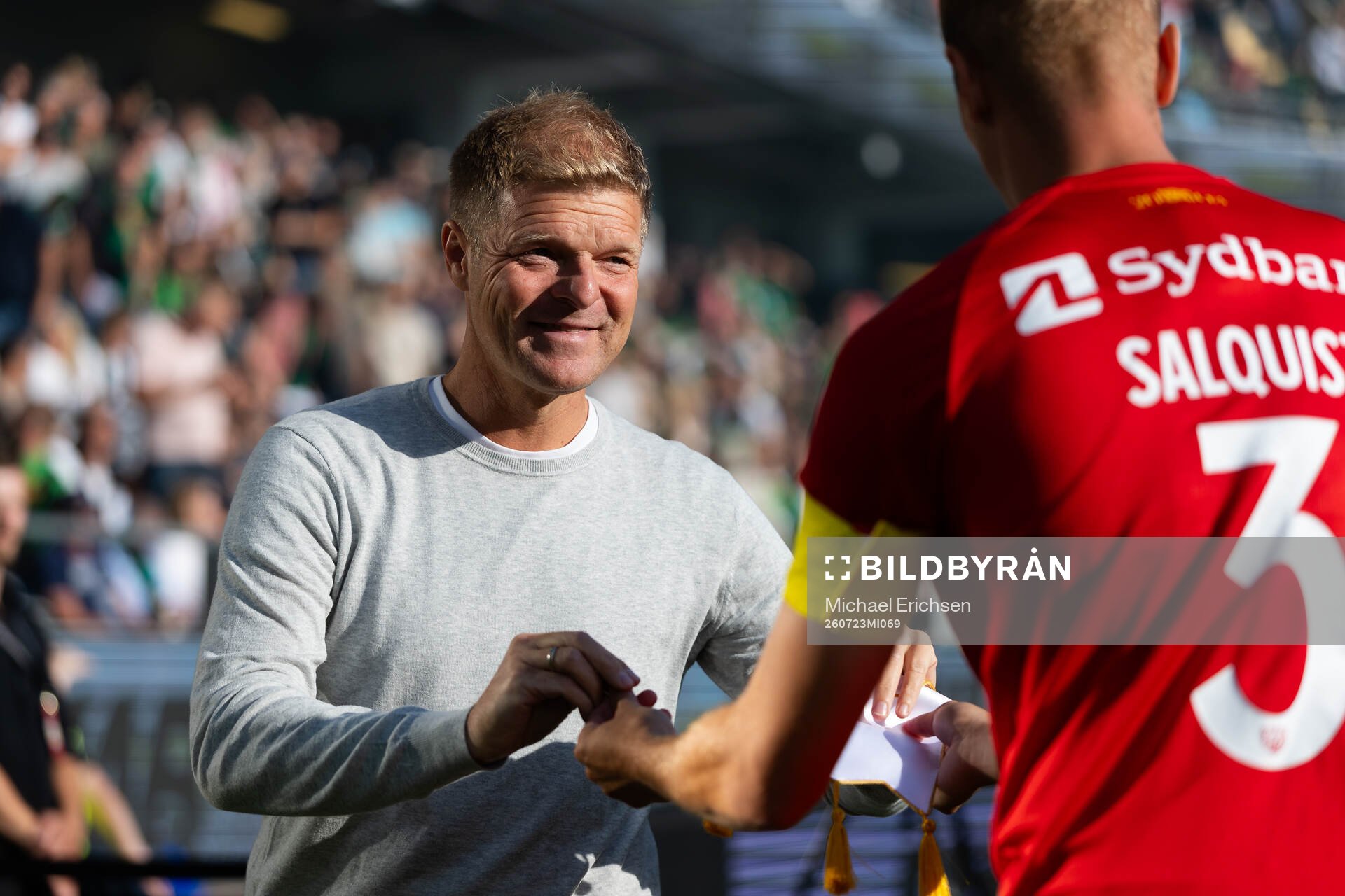 Head coach Jens Fønsskov Olsen of FC Nordsjälland