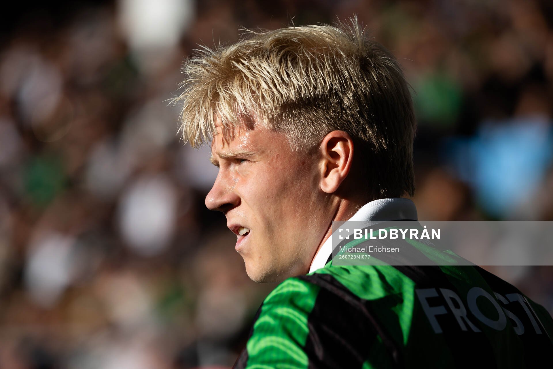 Robert Frosti Thorkelsson of GAIS