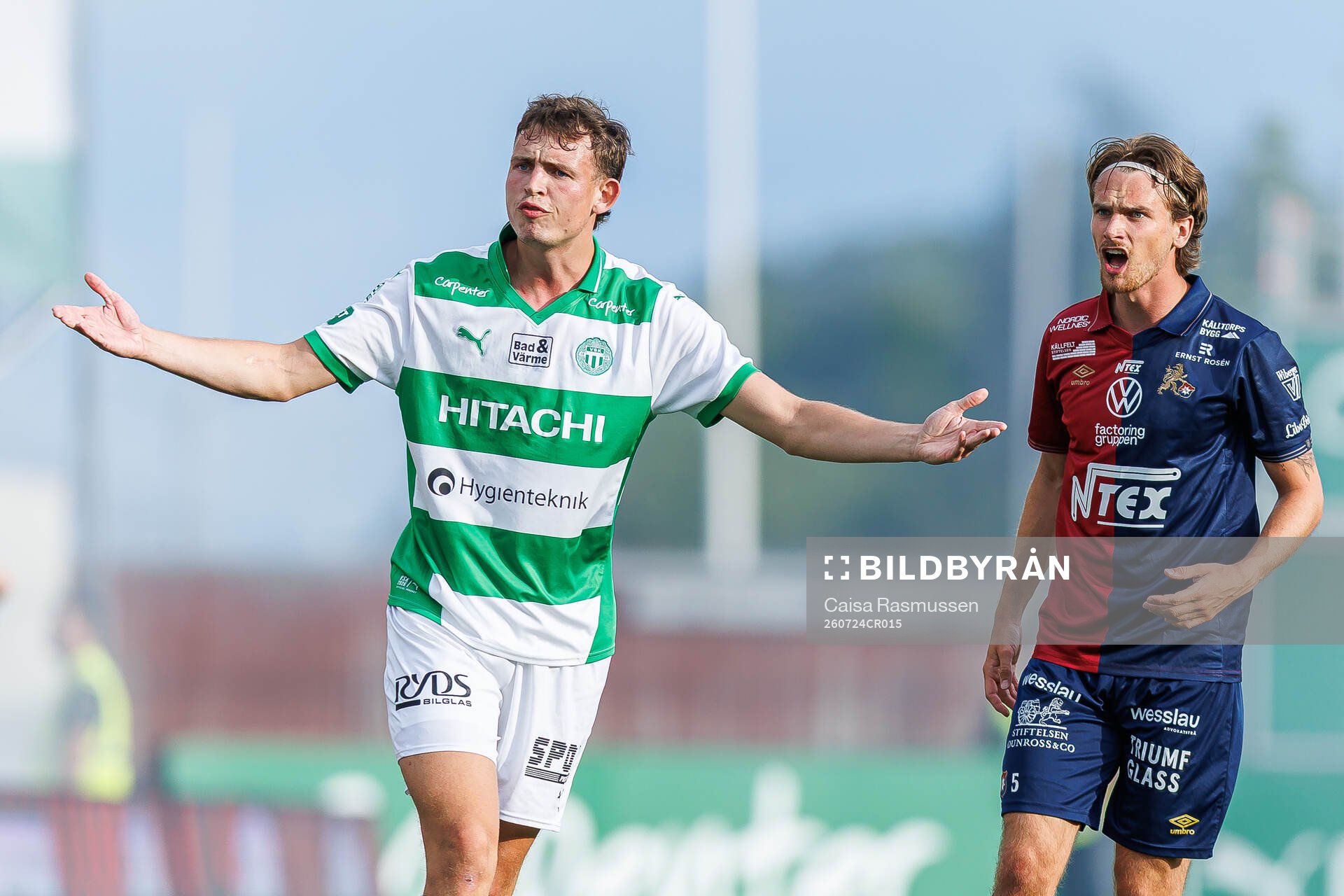 Västerås Mikkel Ladefoged och Örgrytes Christoffer Styffe