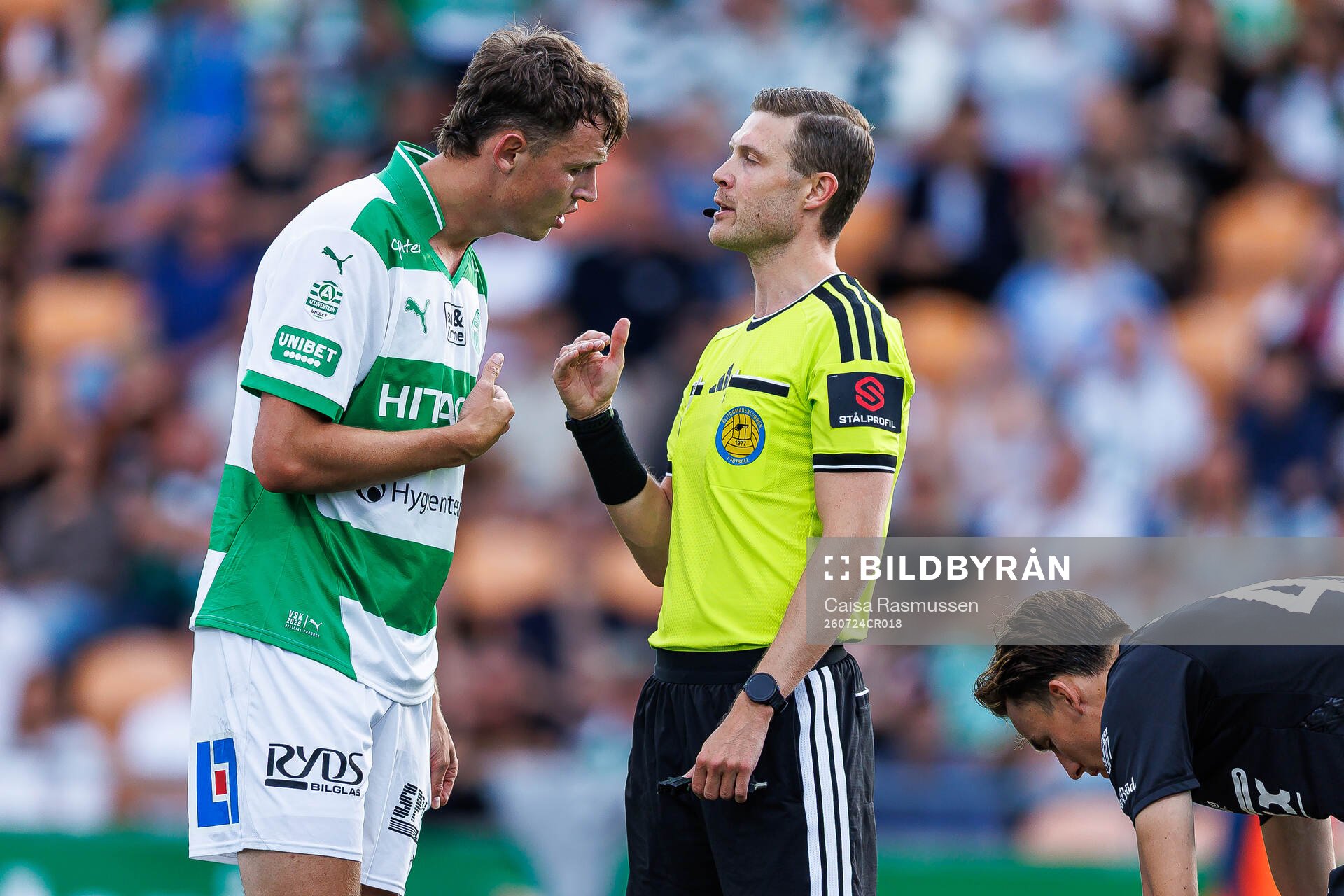Västerås Mikkel Ladefoged och Domare Erik Mattsson