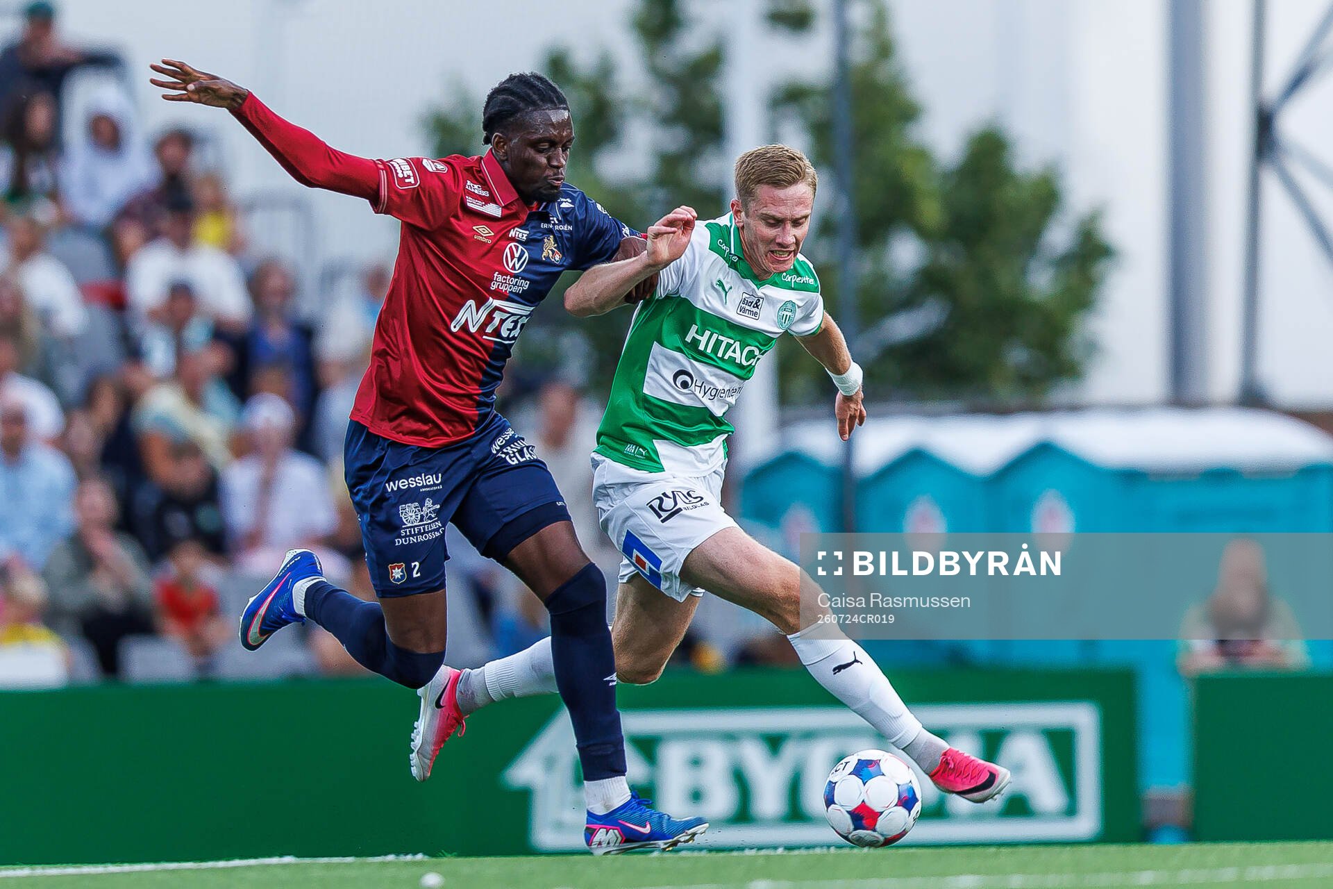 Örgrytes Michael Parker och Västerås Karl Gunnarsson