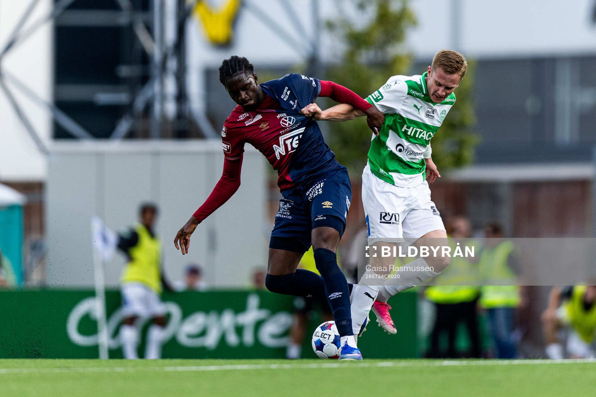 Örgrytes Michael Parker och Västerås Karl Gunnarsson