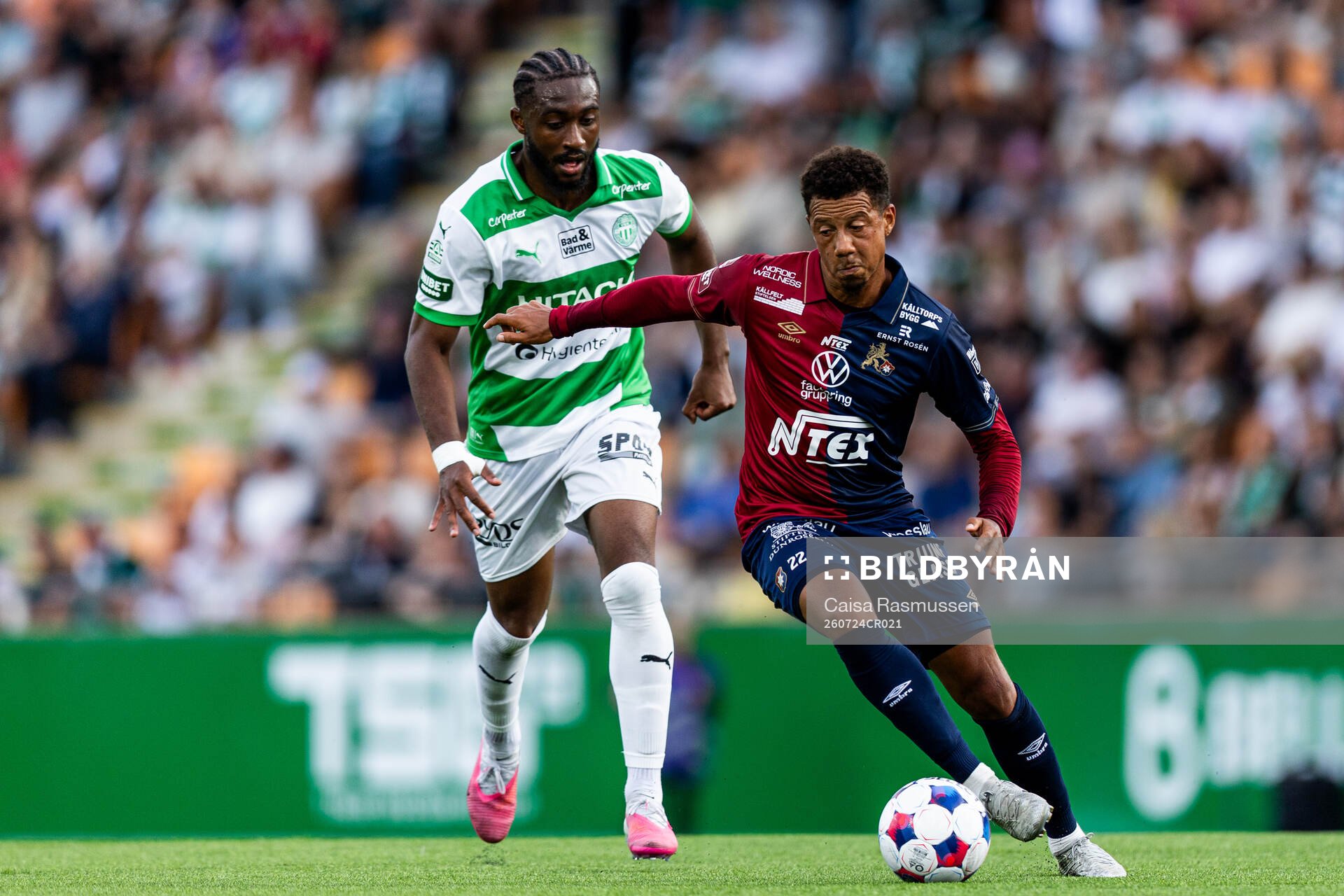 Västerås Haladj-Madiou Keita och Örgrytes Tobias Sana