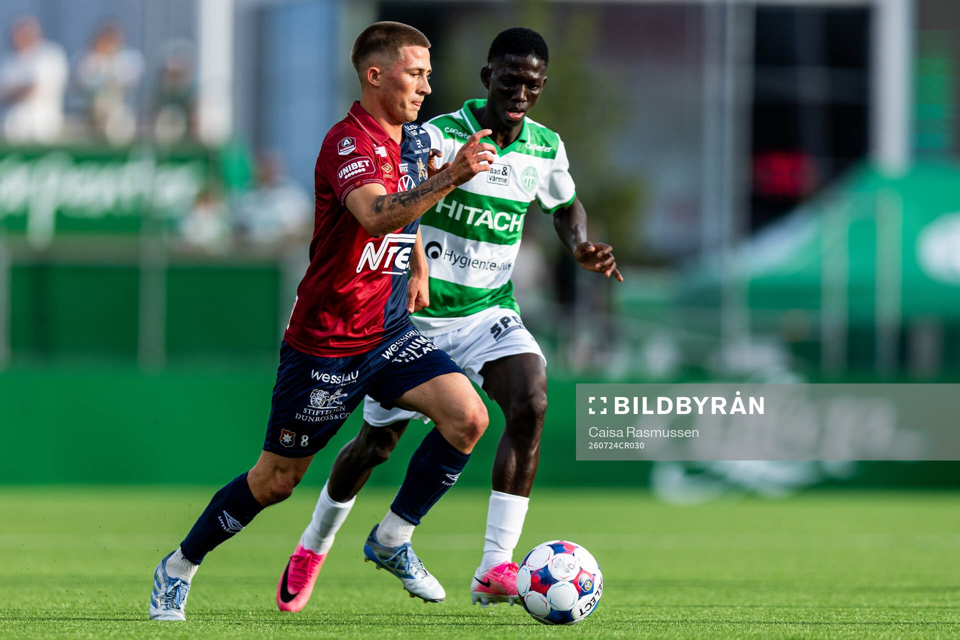 Örgrytes Benjamin Laturnus och Västerås Mamadou Ousmane