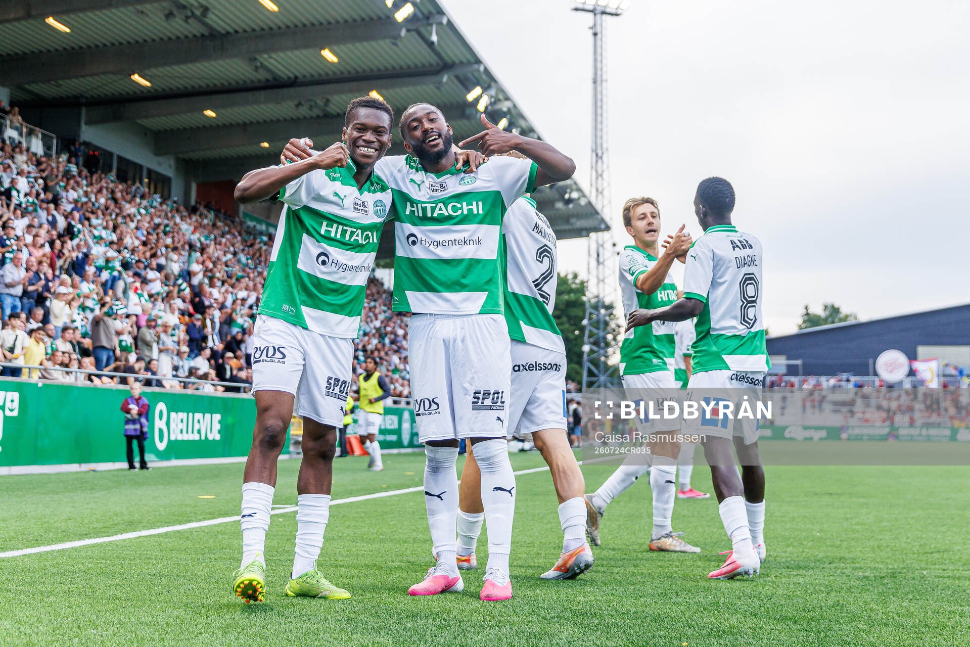Västerås Sountonoma Axel Taonsa och Haladj-Madiou Keita