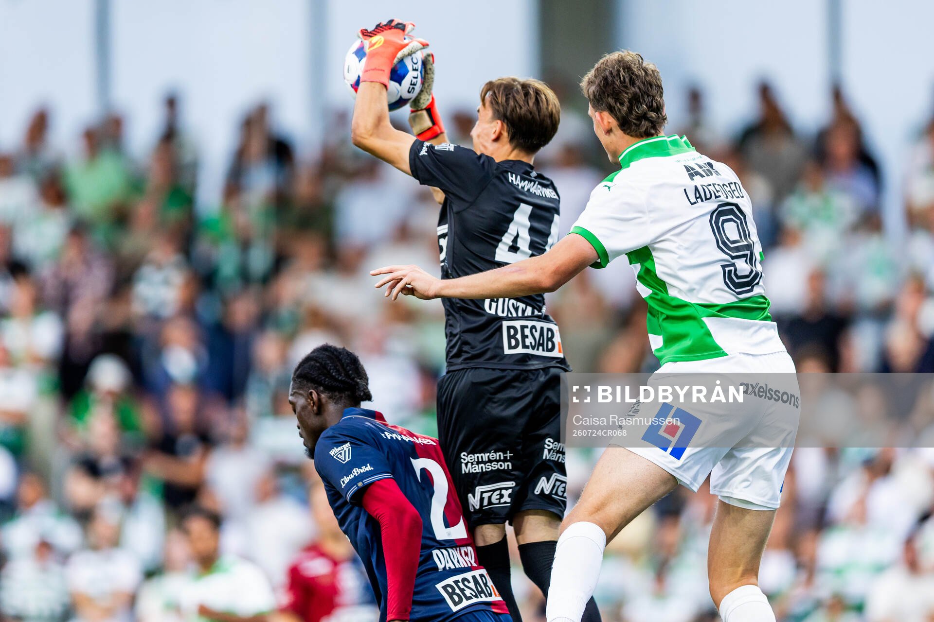 Örgrytes målvakt Hampus Gustafsson