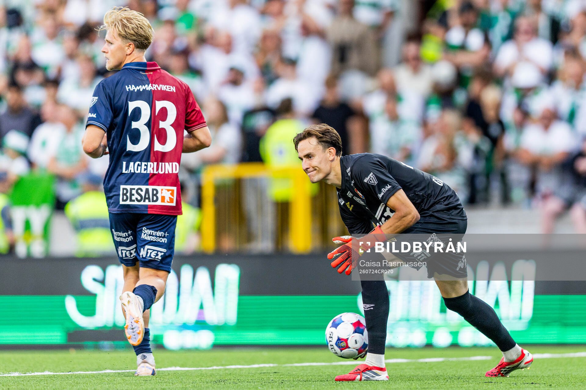 Örgrytes målvakt Hampus Gustafsson