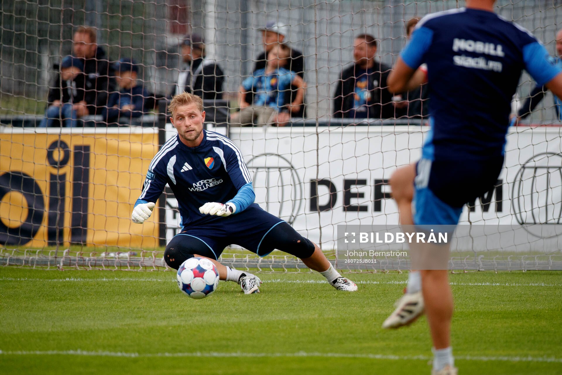 Djurgårdens målvakt Jacob Rinne