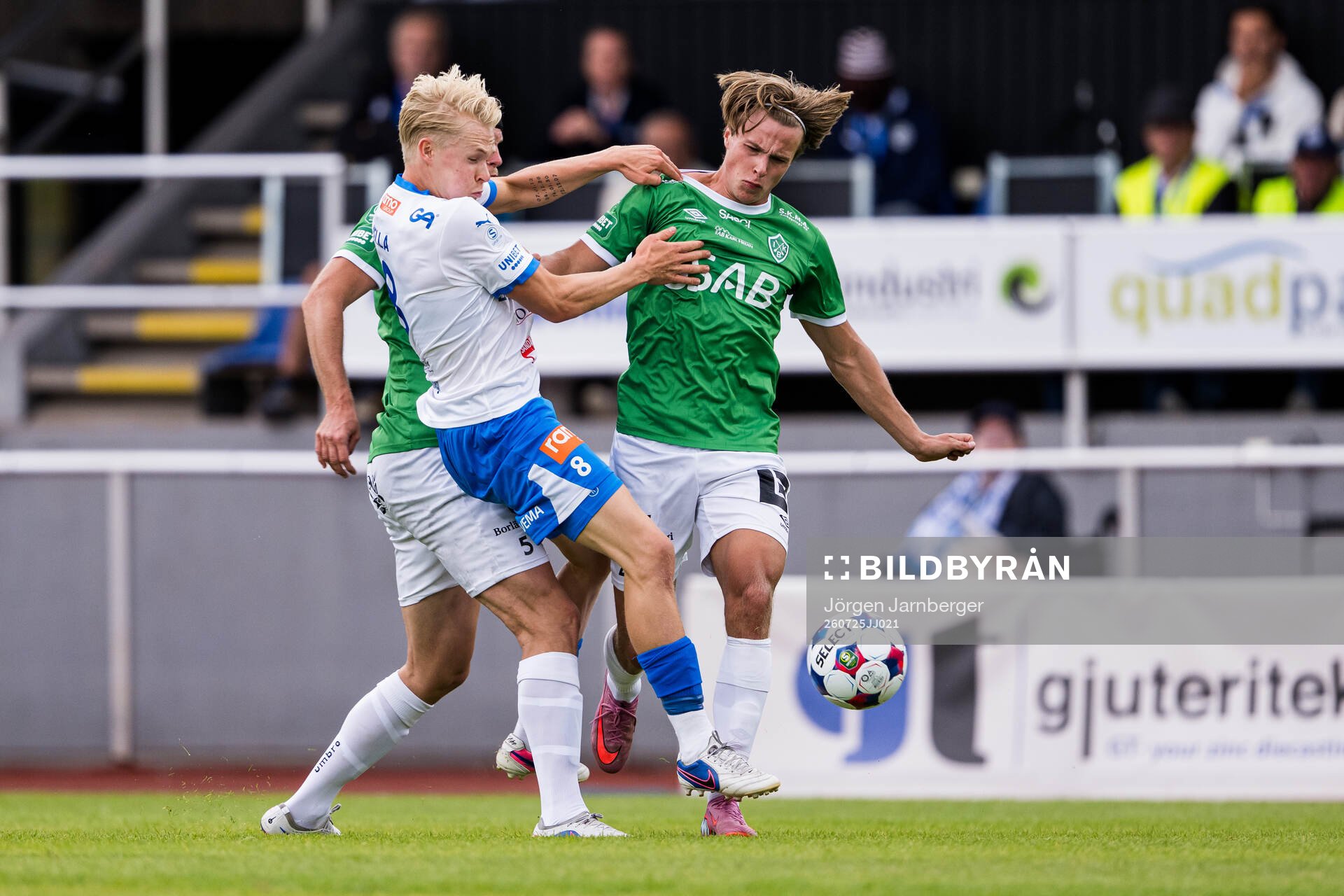 IFK Värnamos Hugo Mella och Brages Noah Östberg