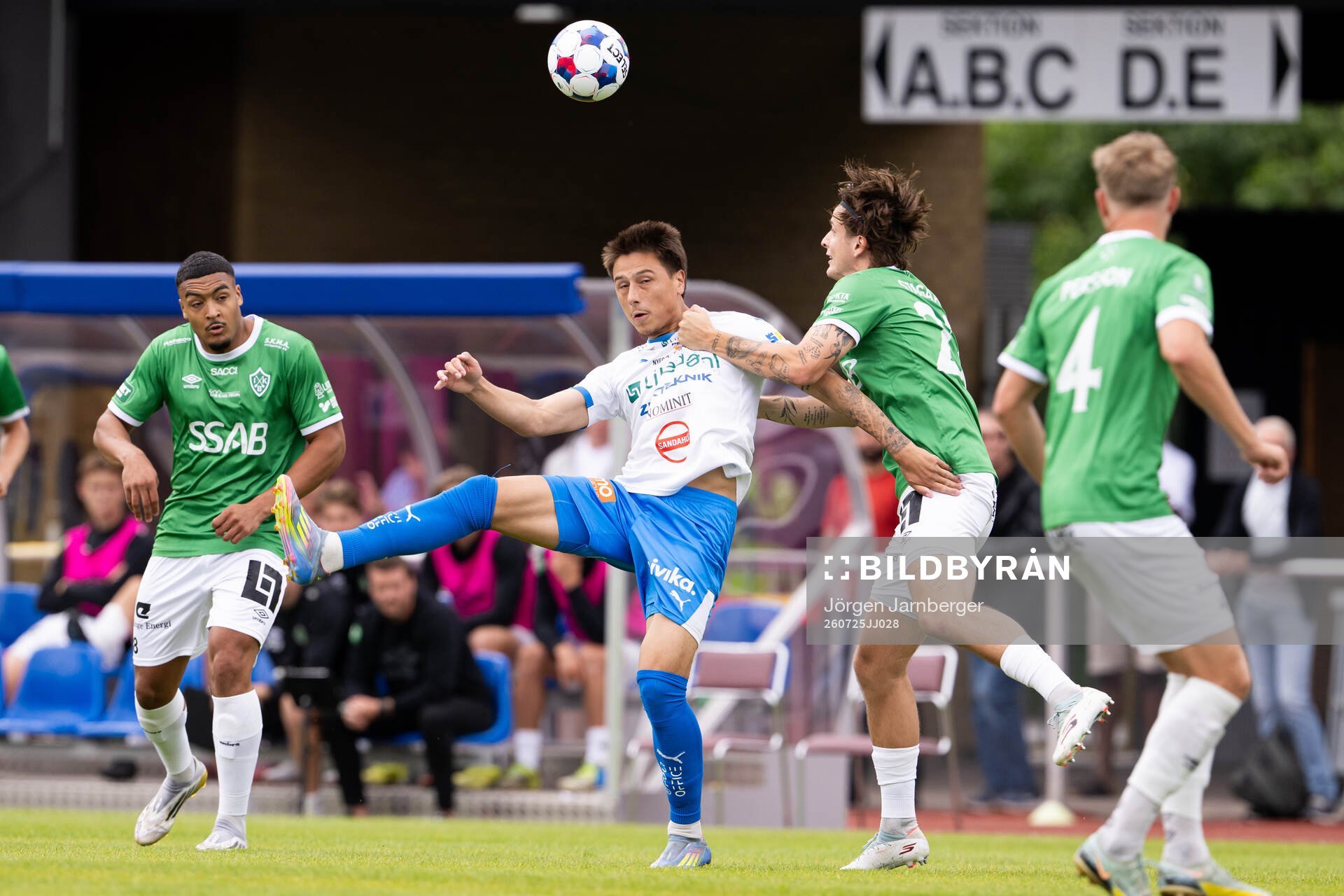 IFK Värnamos Kai Meriluoto och Brages Tobias Stagaard