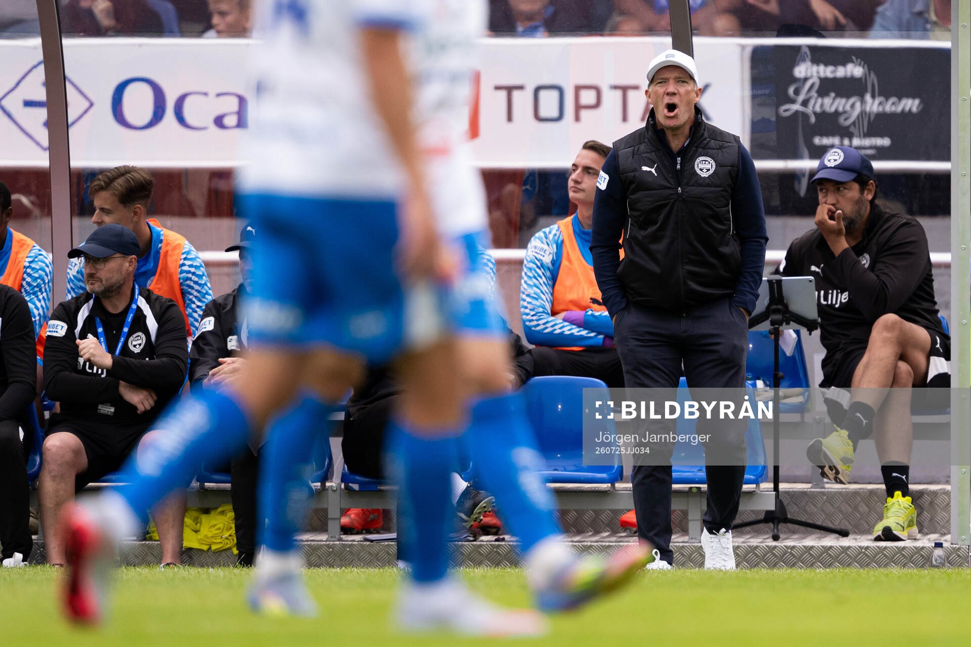 IFK Värnamos tränare Kim Bergstrand