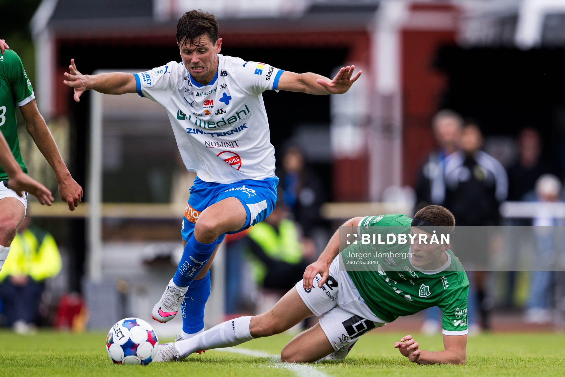 IFK Värnamos Marcus Antonsson och Brages Lorik Konjuhi