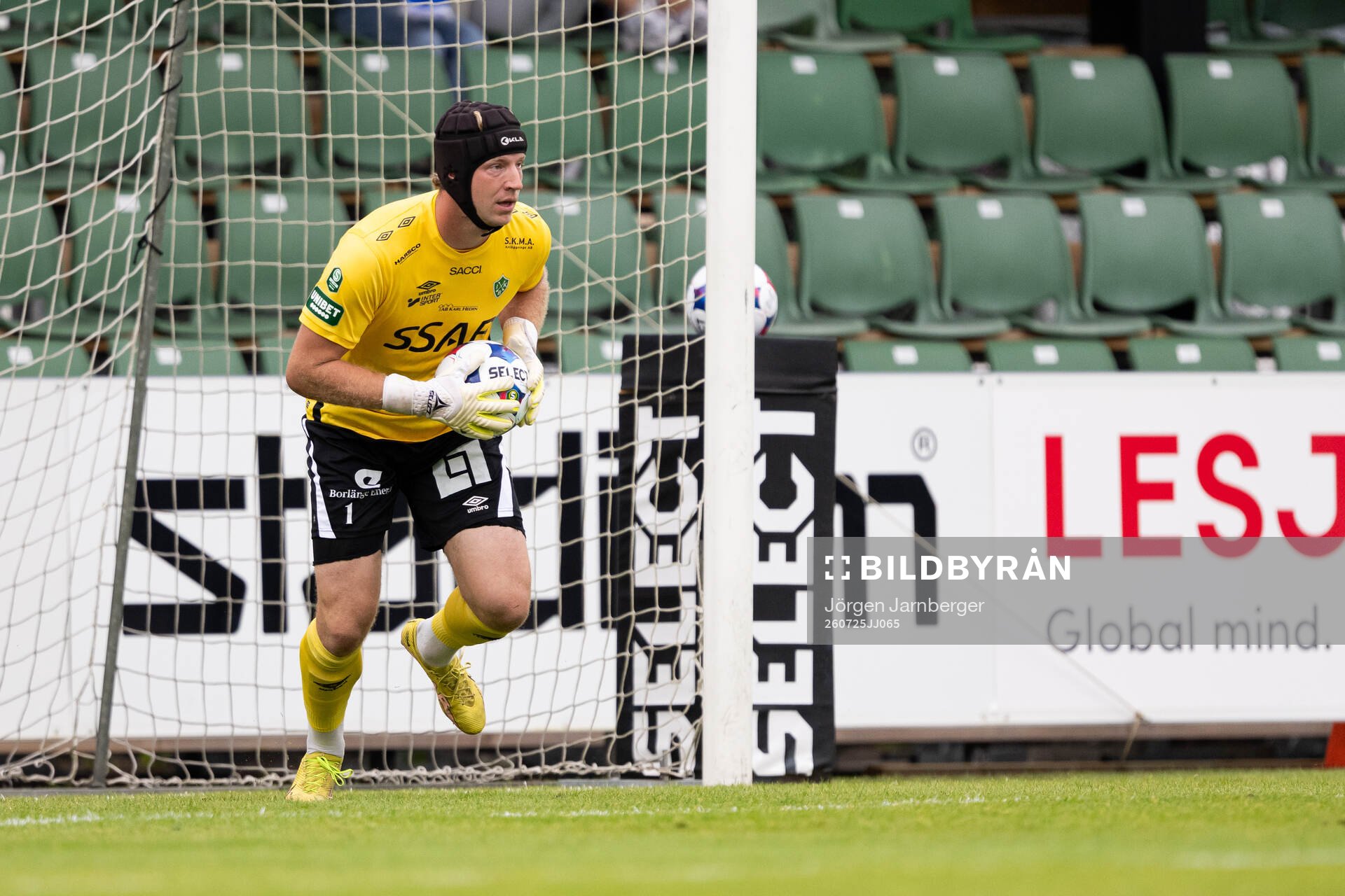 Brages målvakt Viktor Frodig