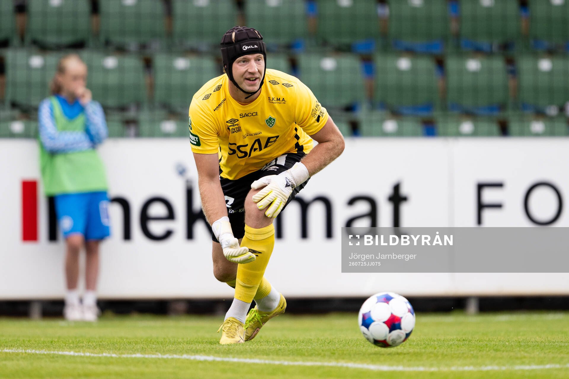 Brages målvakt Viktor Frodig