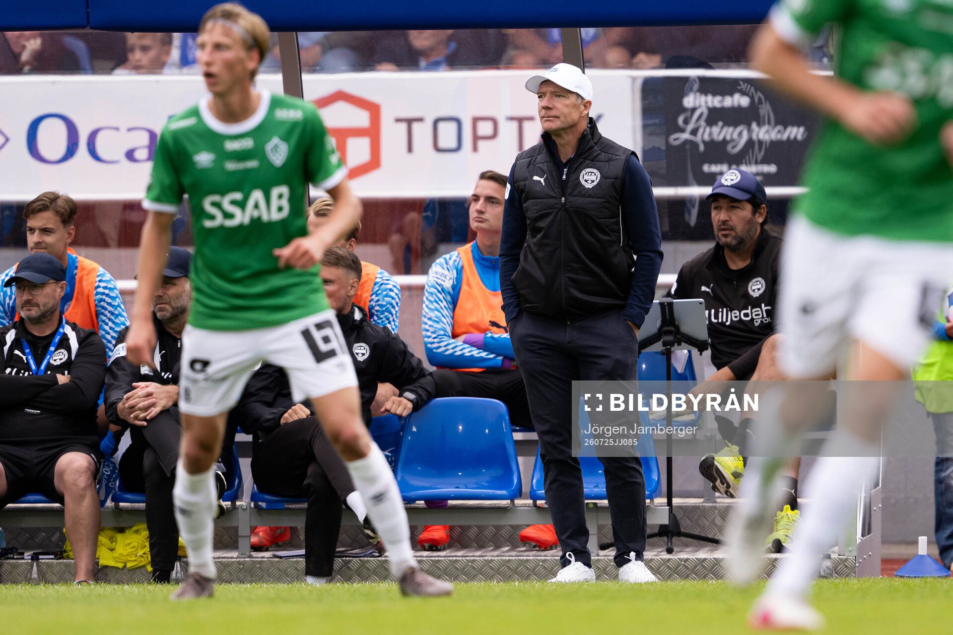IFK Värnamos tränare Kim Bergstrand