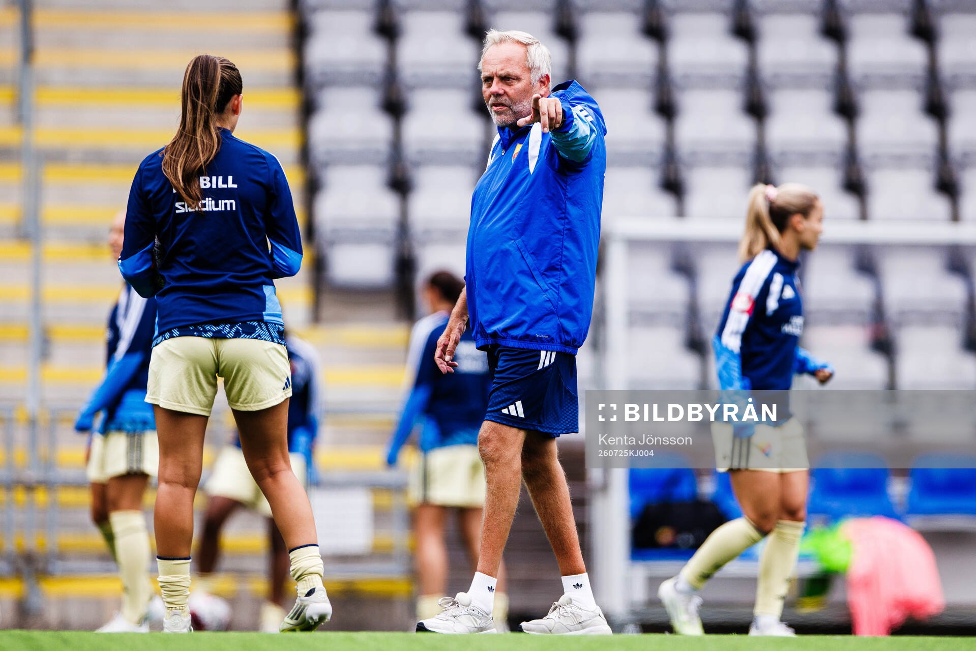 Djurgårdens tränare Andreas Johansson