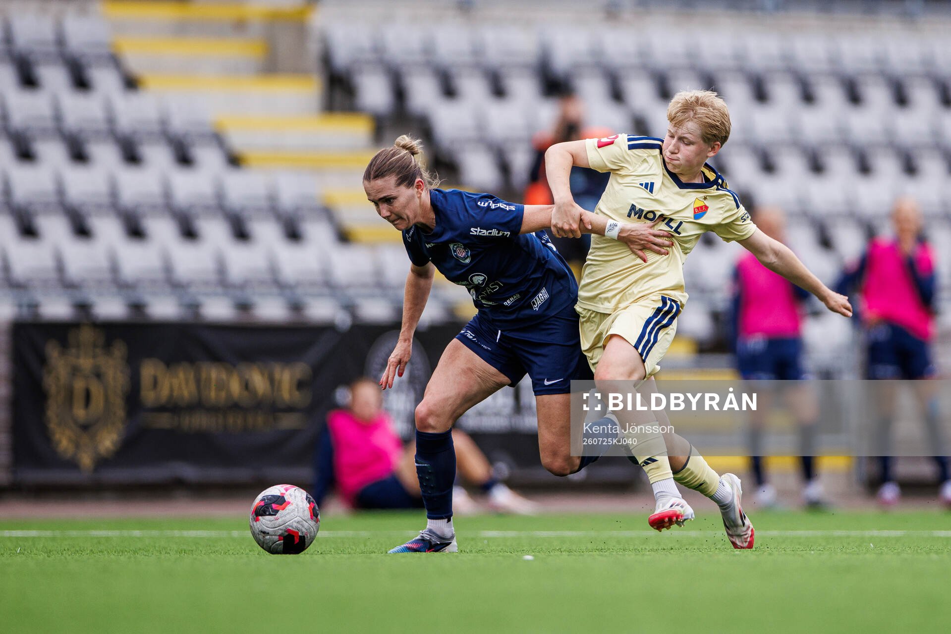 Eskilstuna United DFFs Gabrielle Rose Rennie och