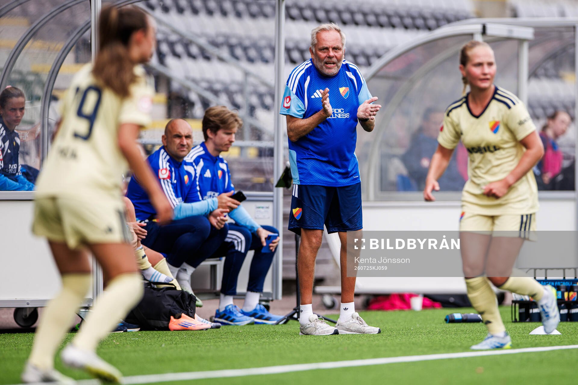 Djurgårdens tränare Anders Johansson