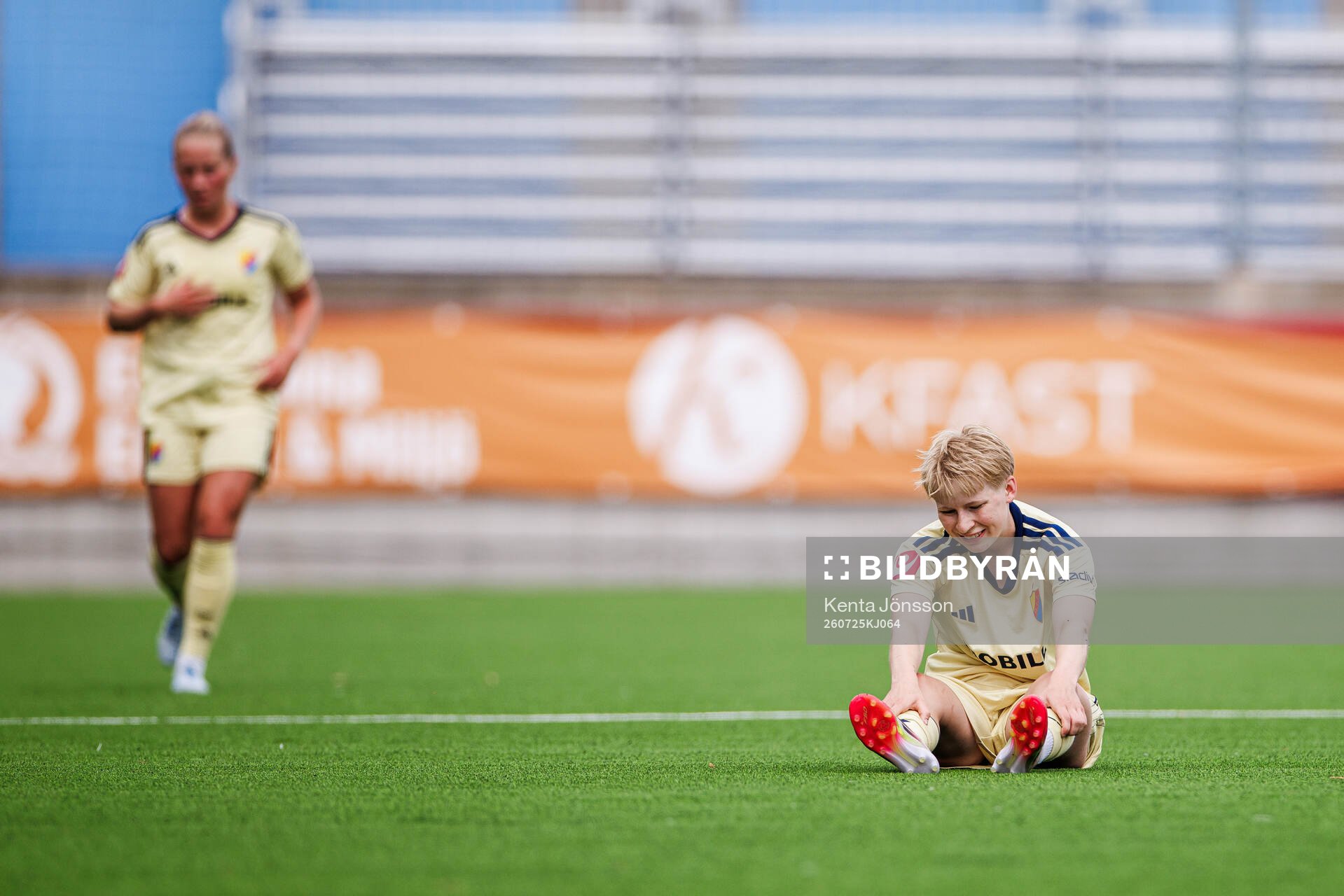 Djurgårdens Olivia Ulenius deppar