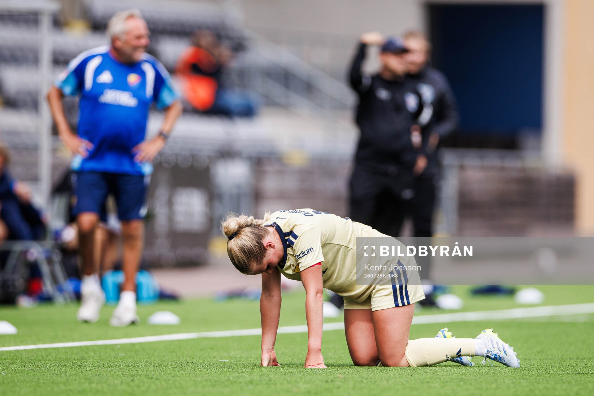 Djurgårdens Maria Olafsdottir Gros har ont