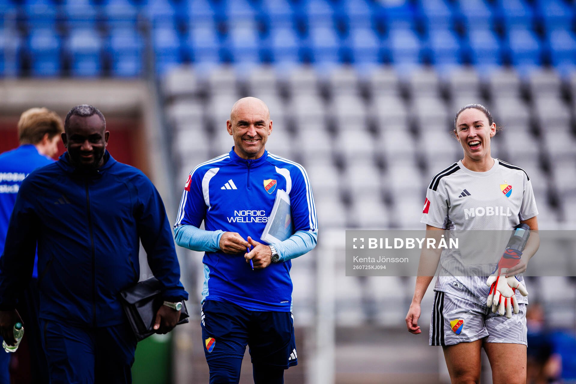 Djurgårdens sportchef Jean Balawo, målvaktstränare