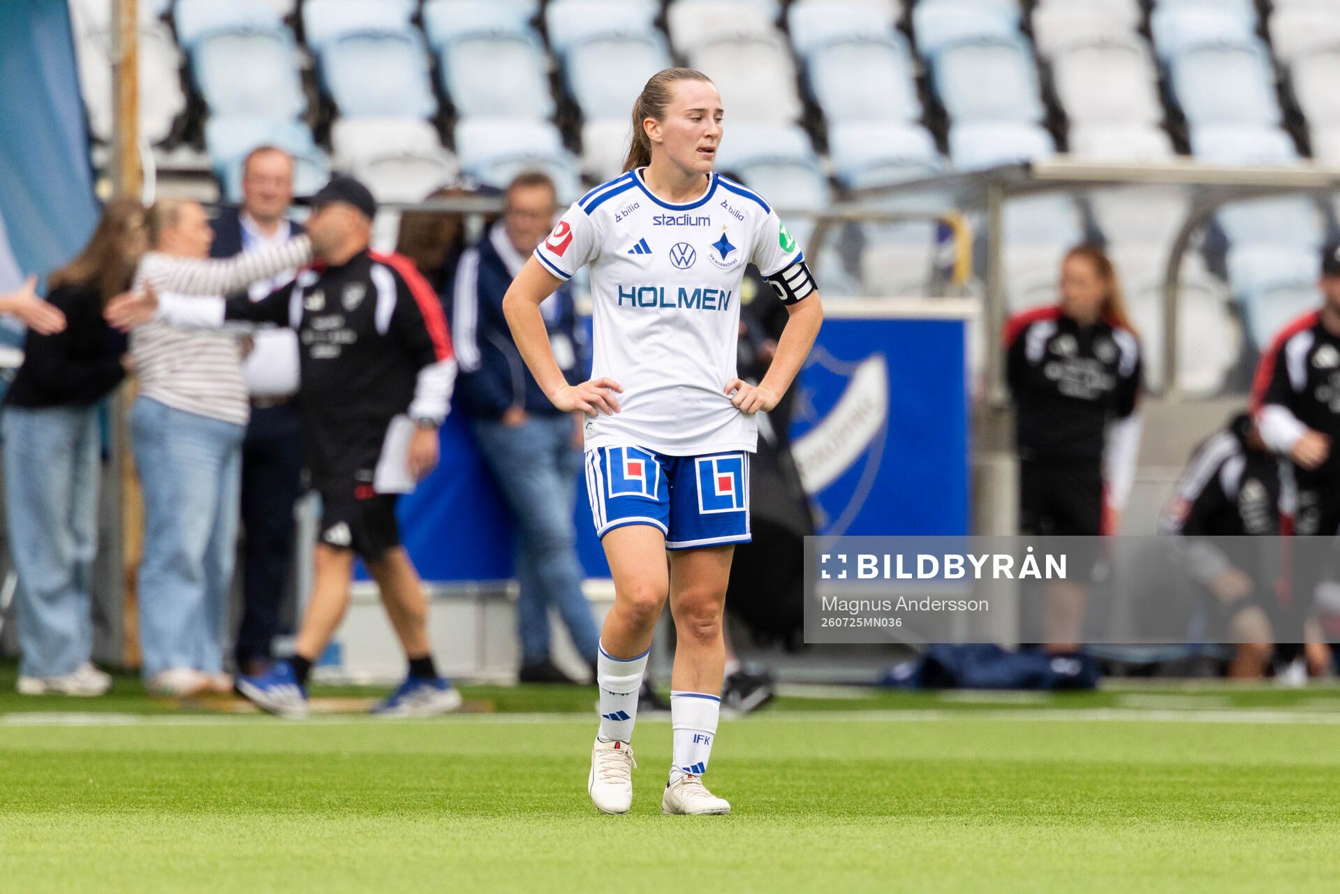 IFK Norrköpings Carrie Jones deppar