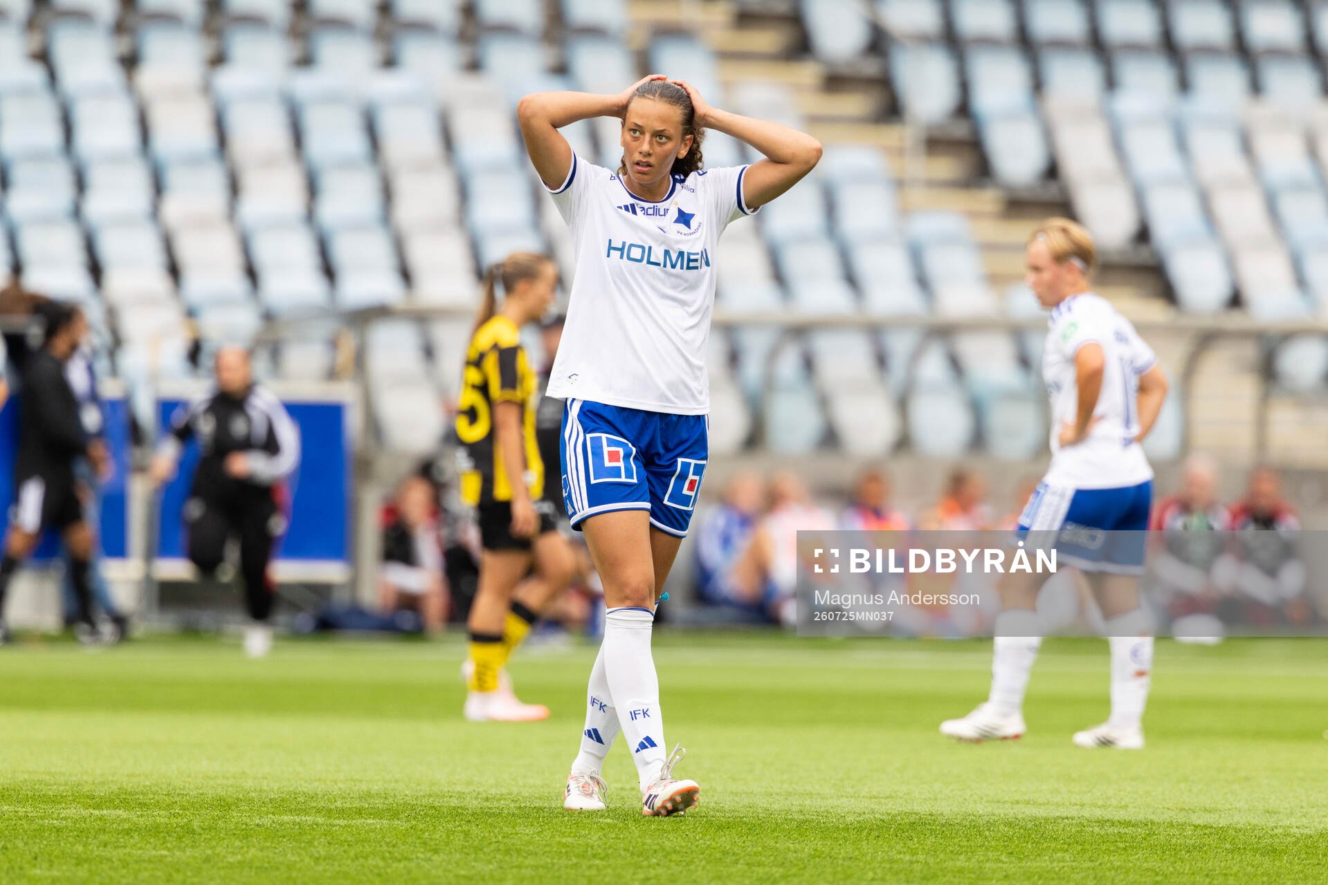 IFK Norrköpings Malva Larsson deppar