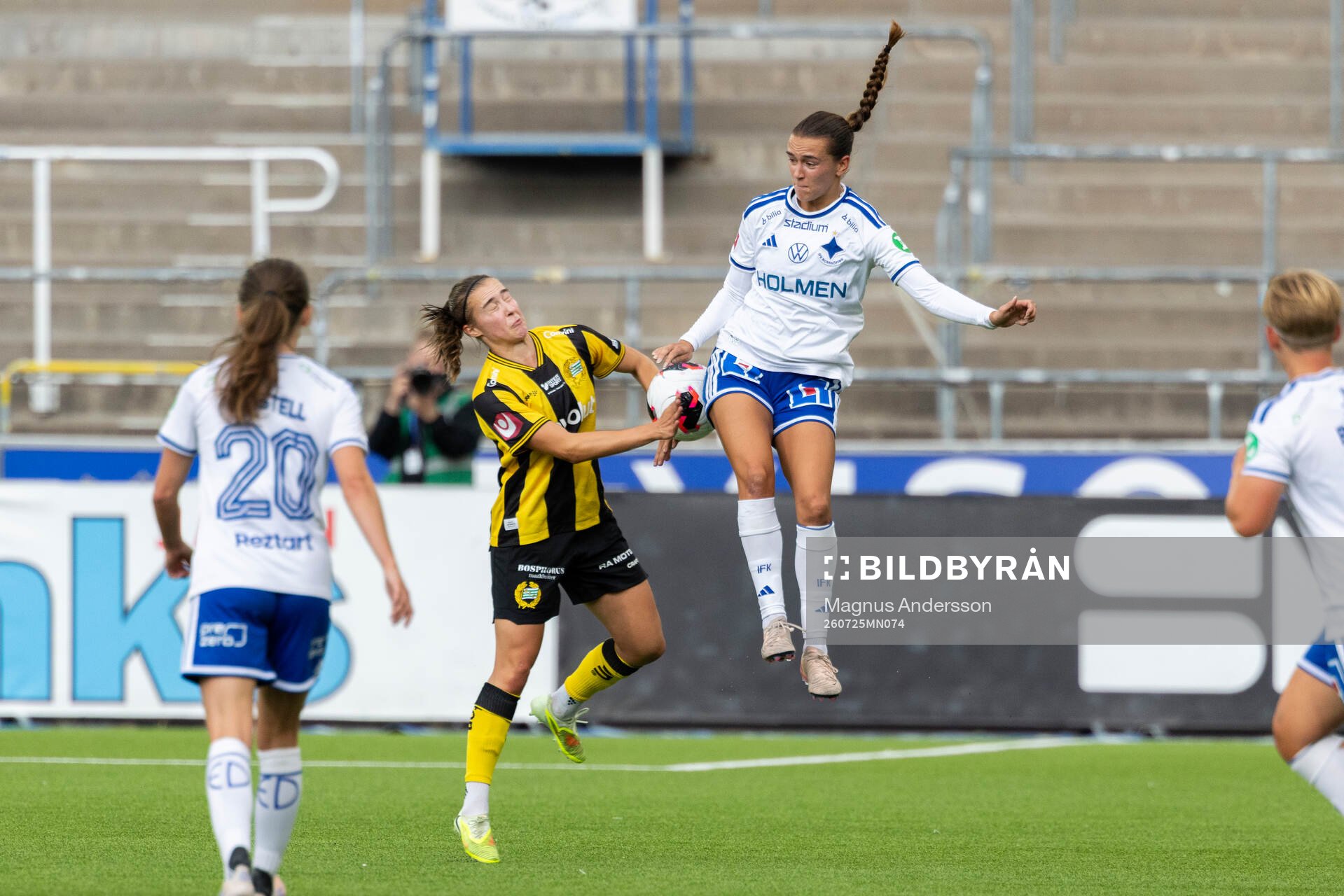 Hammarbys Vilma Emilia Koivisto och IFK Norrköpings