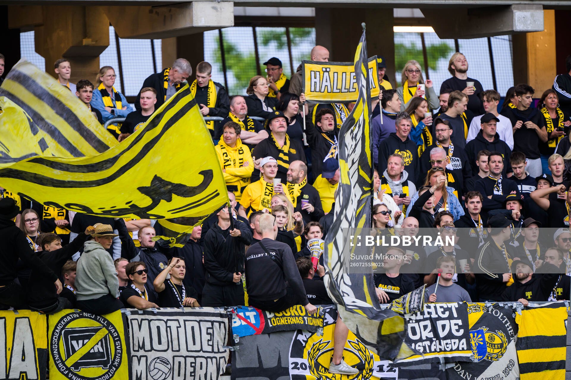 Mjällbys supportrar