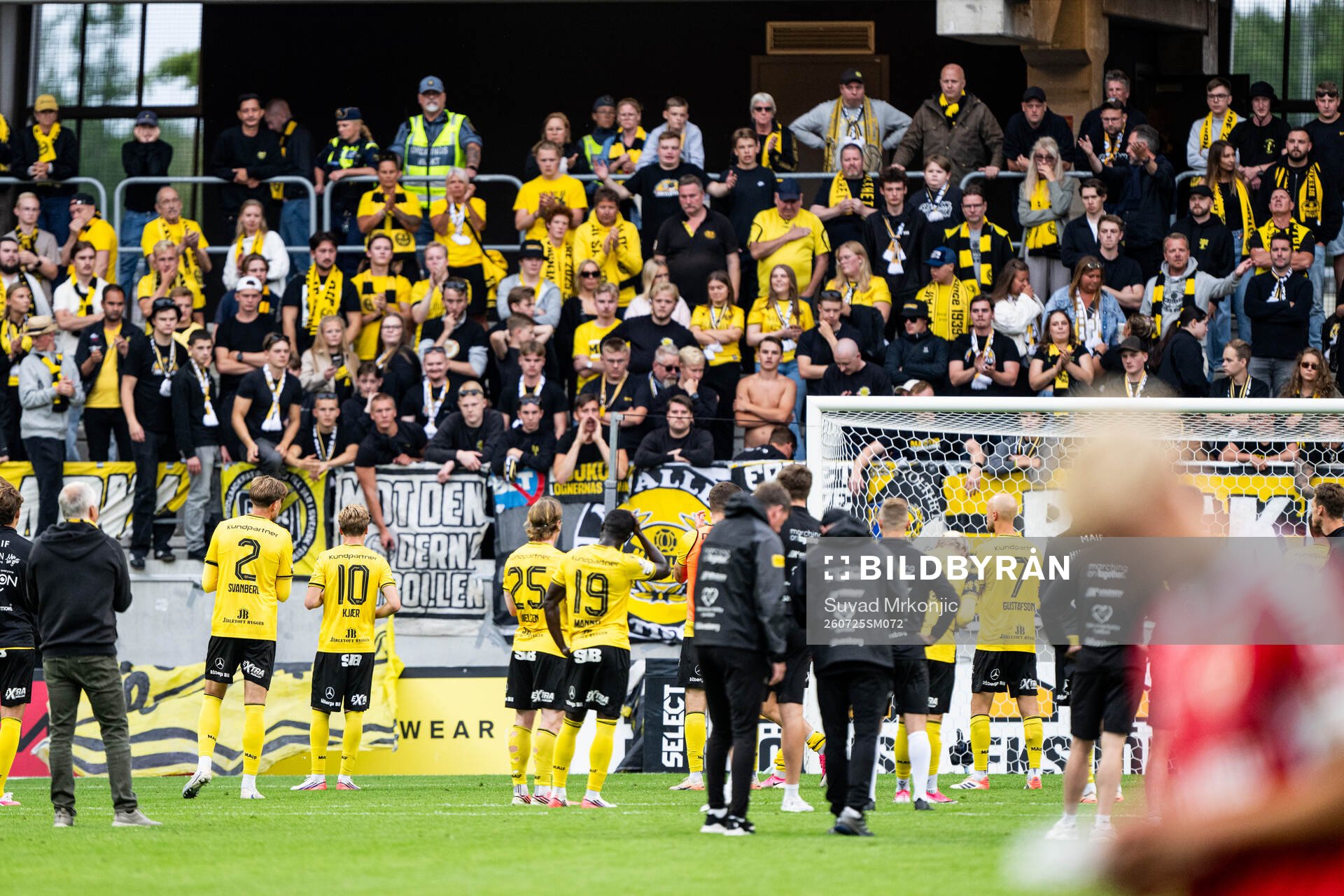 Mjällbys spelare deppar