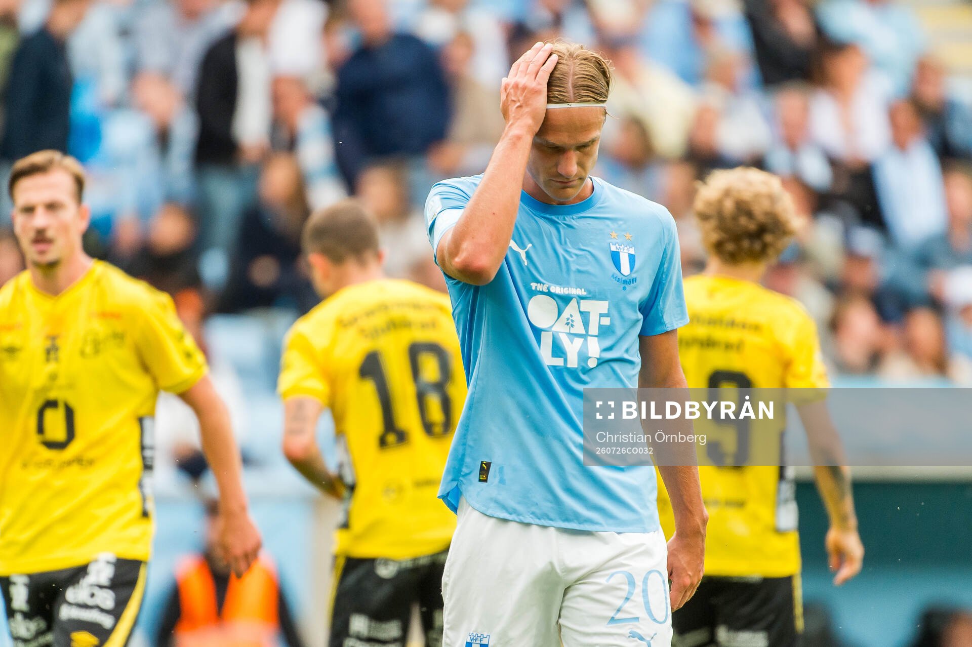 Malmö FFs Erik Botheim deppar