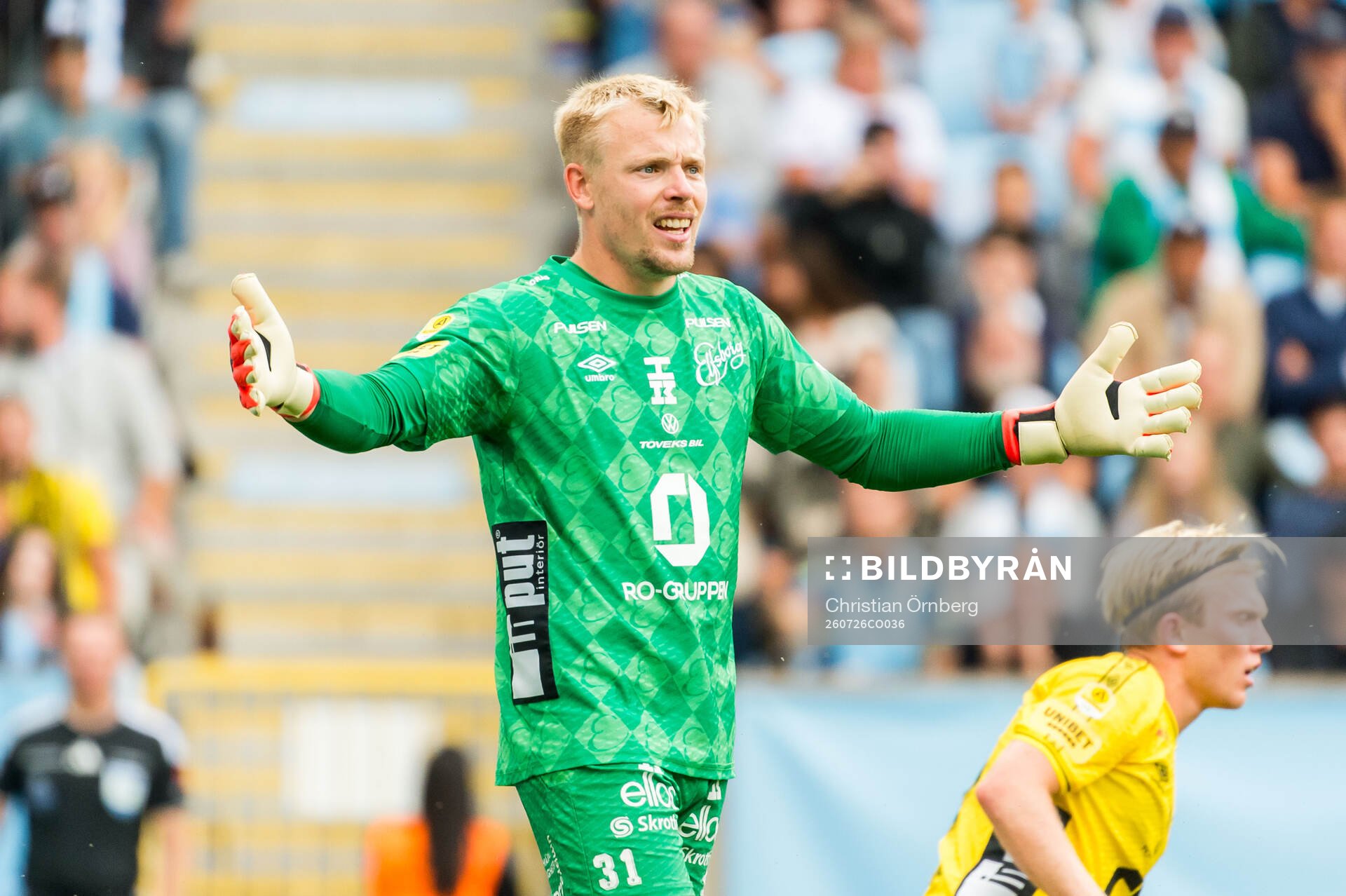Elfsborgs målvakt Isak Pettersson