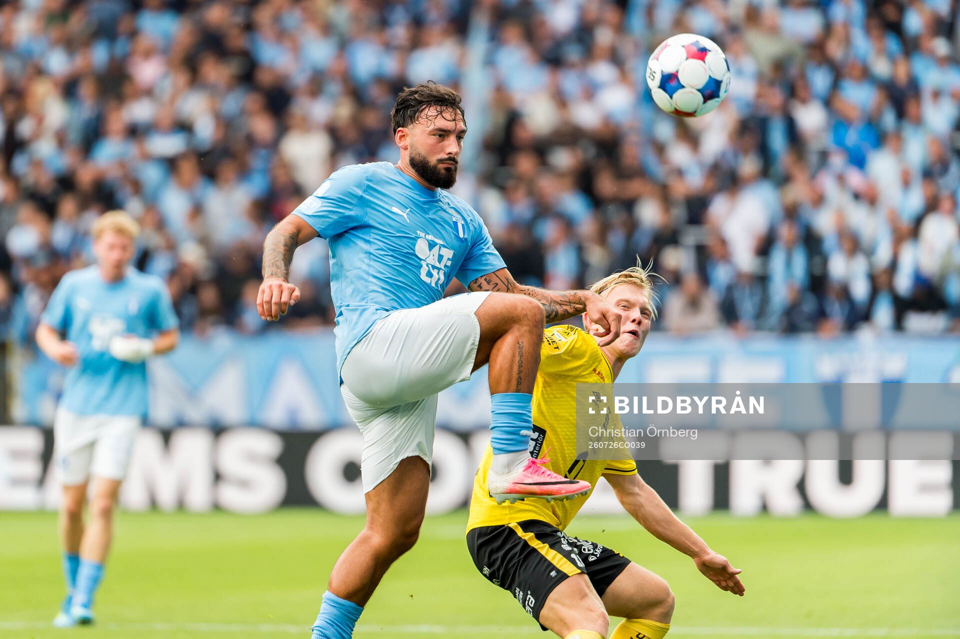 Malmö FFs Sead Haksabanovic och Elfsborgs Alexander Jensen