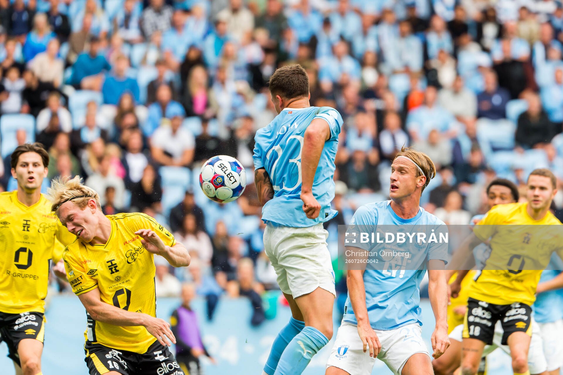 Malmö FFs Noah Åstrand John och Erik Botheim