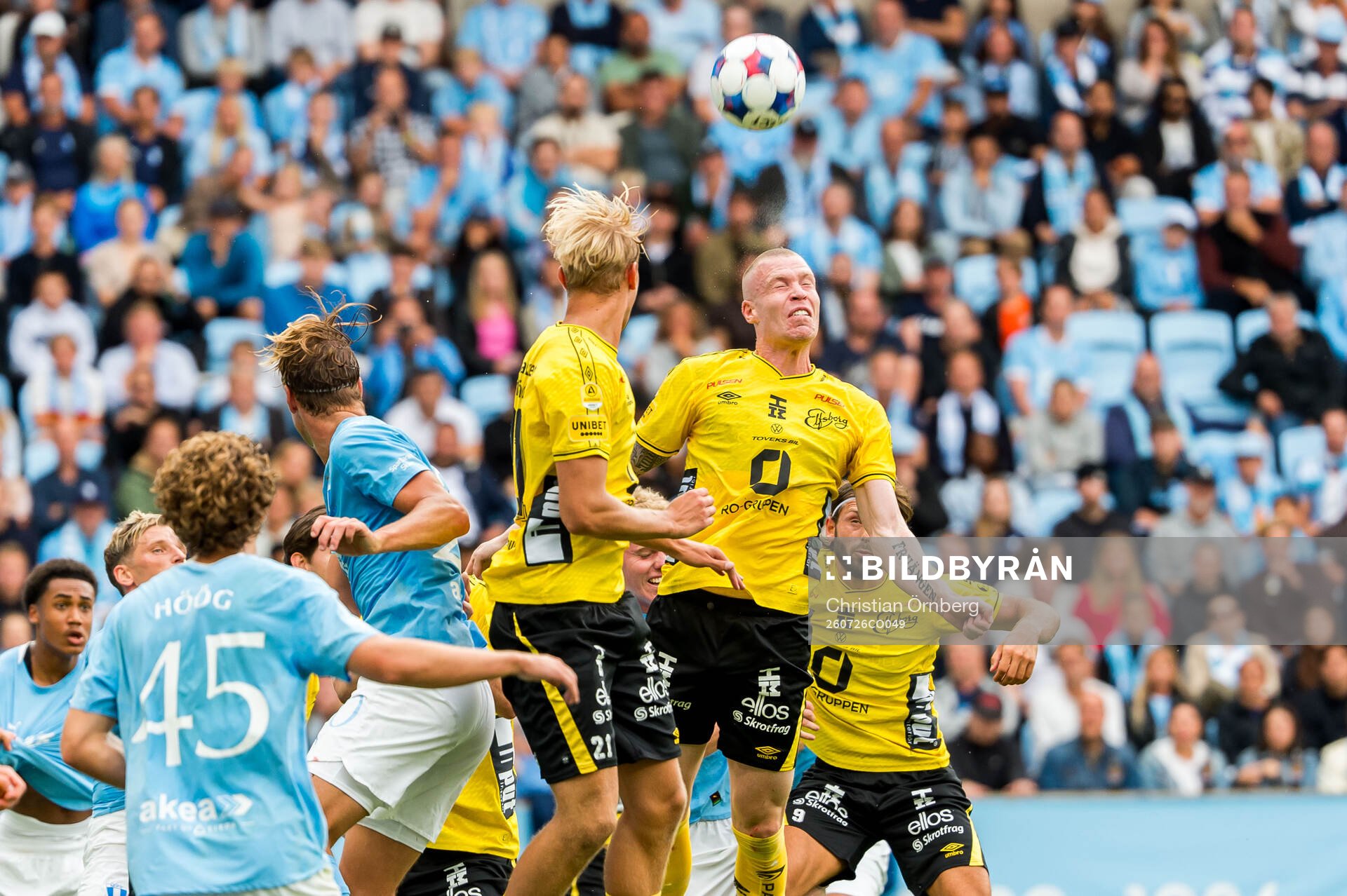 Elfsborgs Leo Östman och Thomas Isherwood