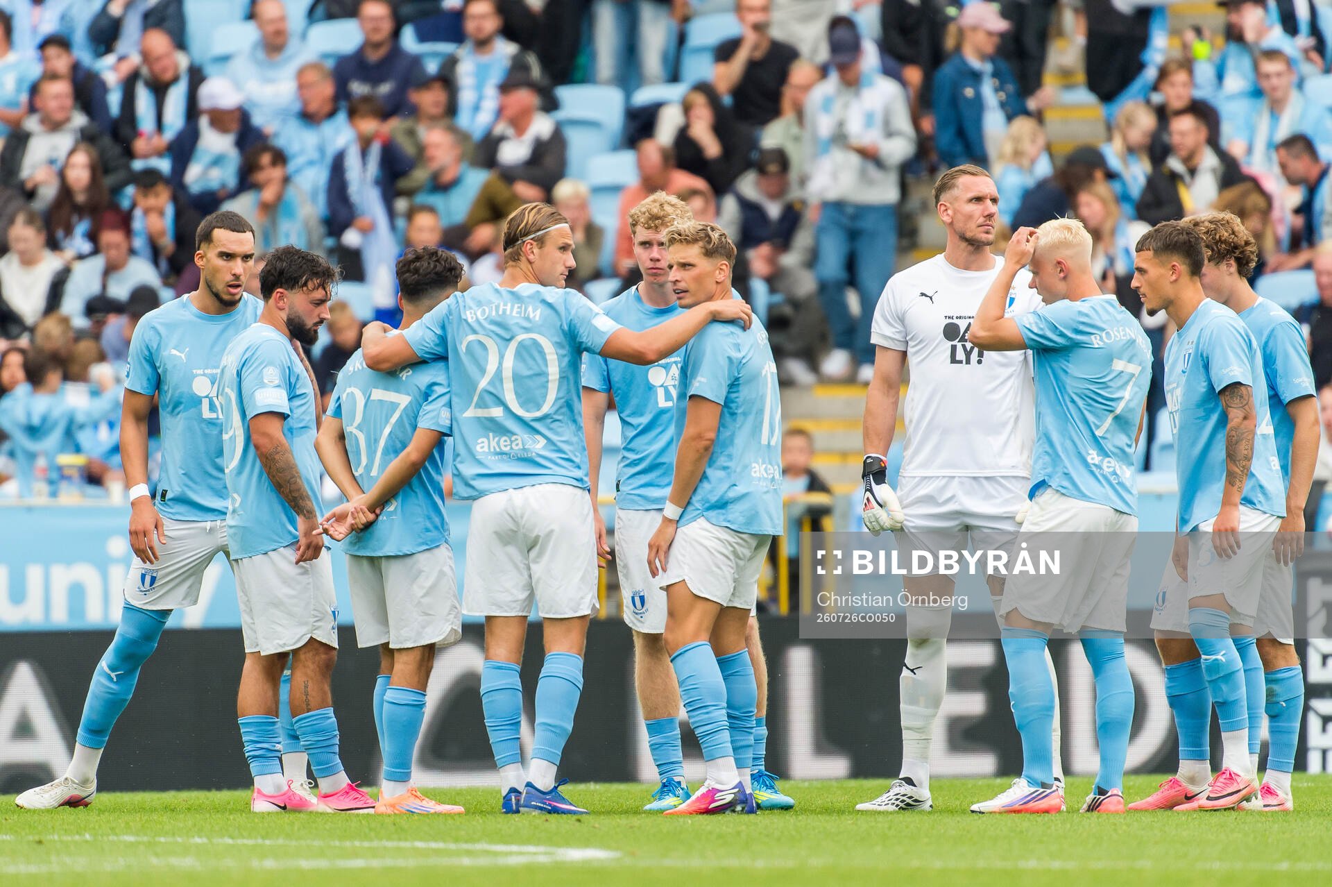 Malmö FFs spelare deppar